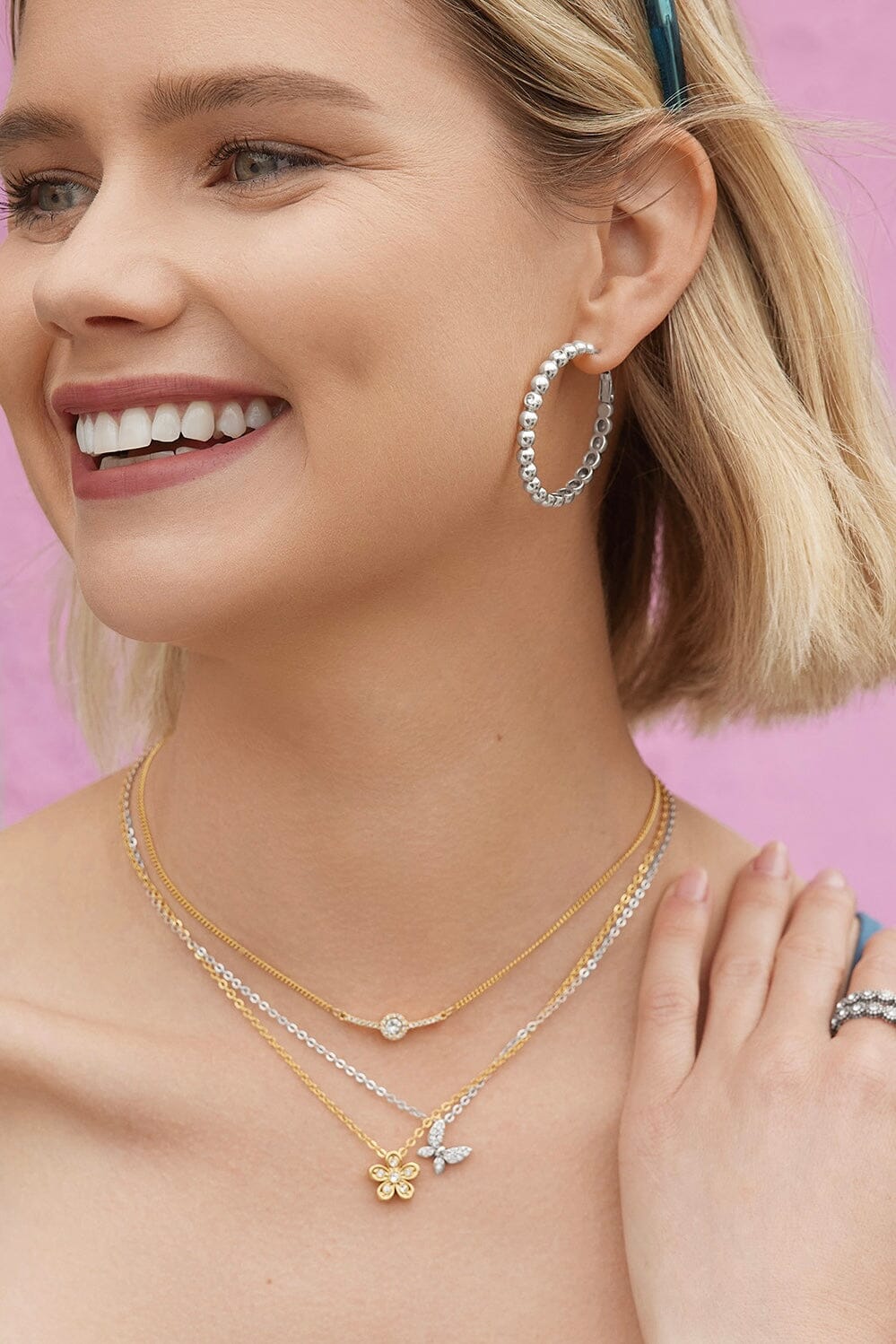 Enchanting Butterfly Silver Necklace BJEWELRY Brighton Collectables