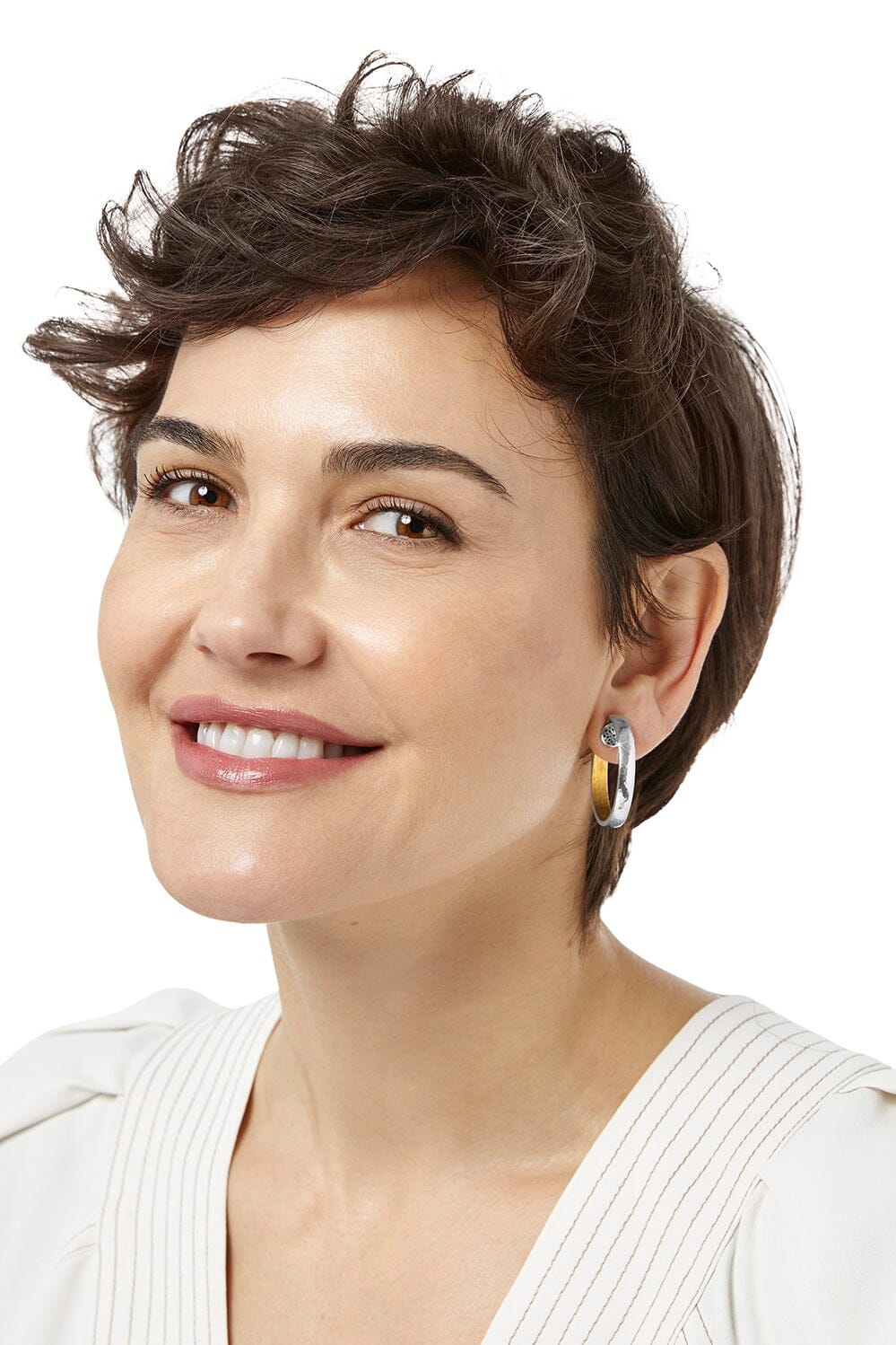 Ferrara Entrata Small Hoop Earrings BJEWELRY Brighton Collectables