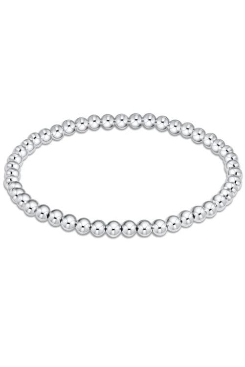 Extends Classic Sterling 4mm Bead Bracelet JEWELRY ENEWTON