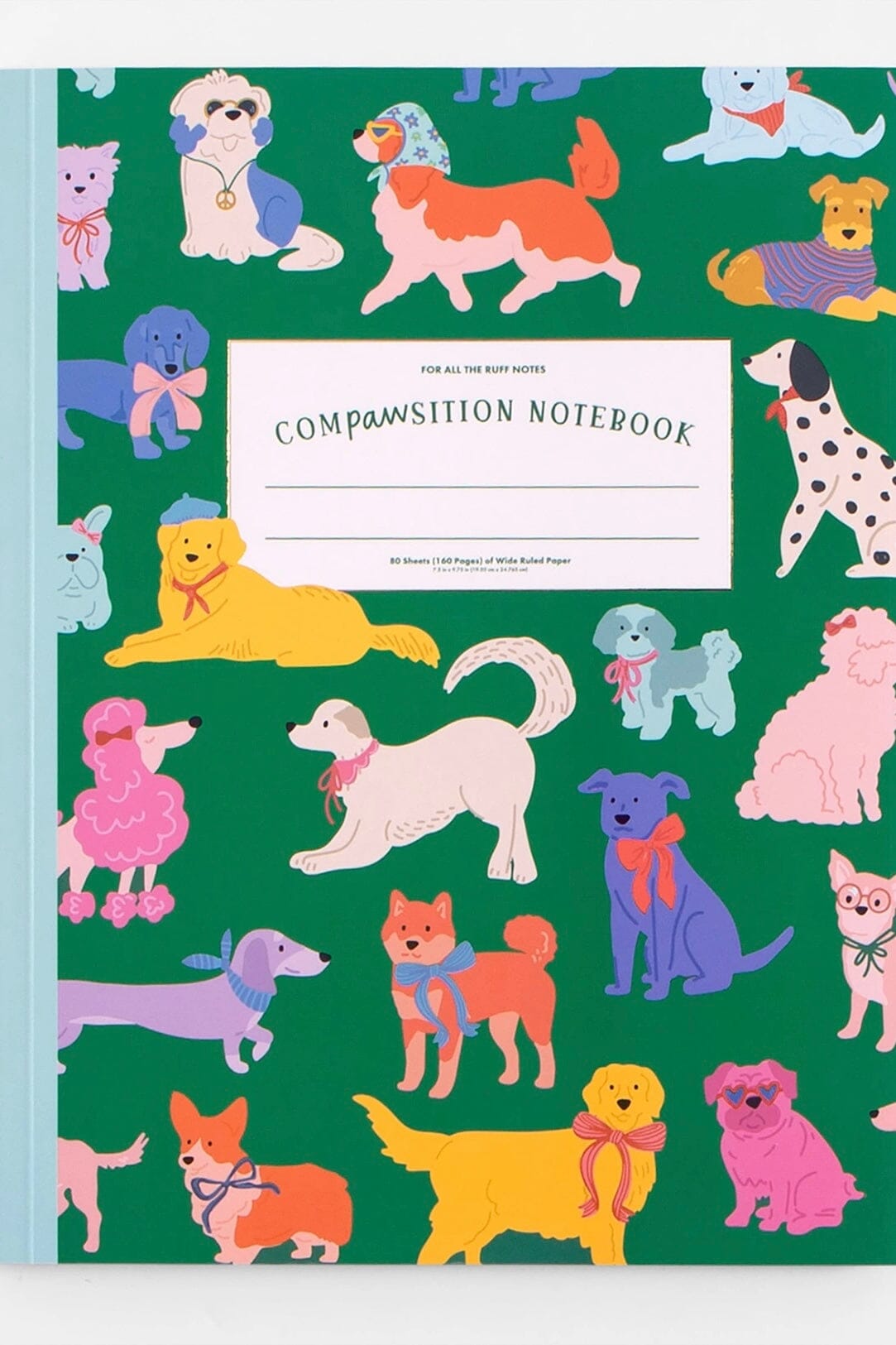 Dapper Dogs Composition Notebook