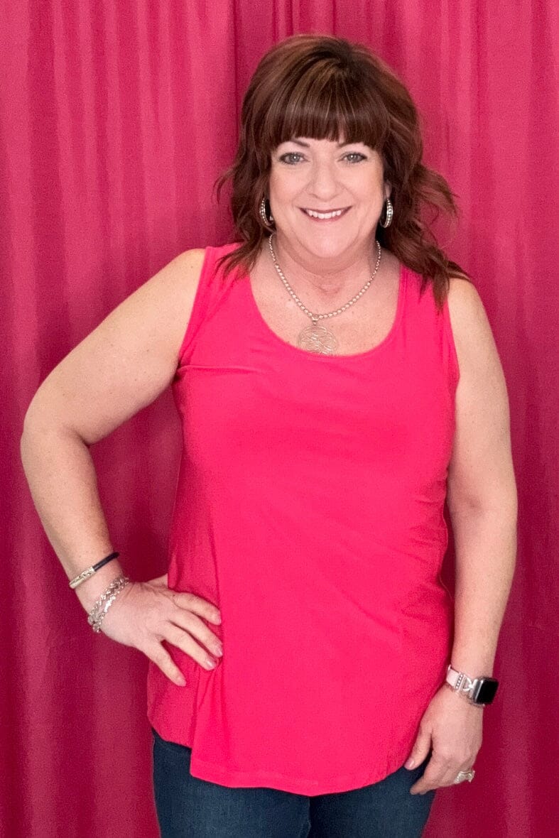 Solid Tank MISSY BASIC KNIT CREATION