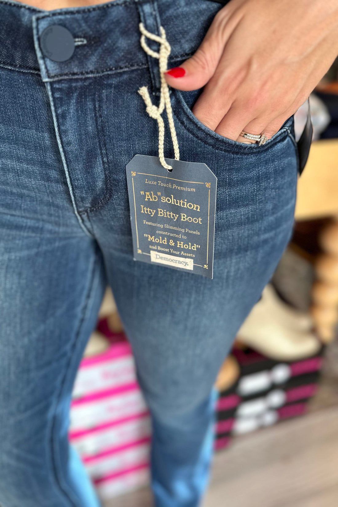 Classic Itty Bitty Boot JEANS Democracy