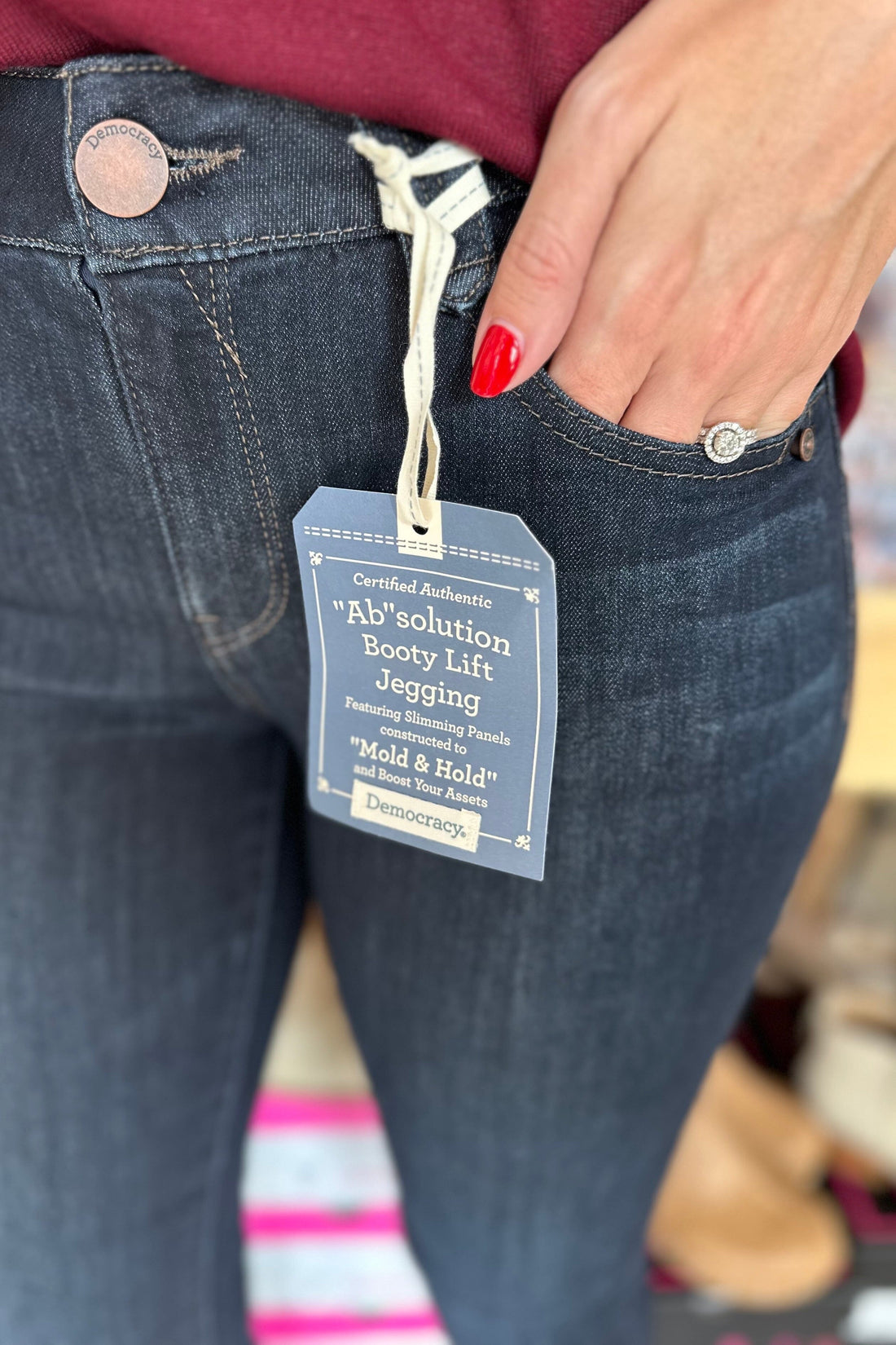 Dark Ab Solution Jegging JEANS Democracy