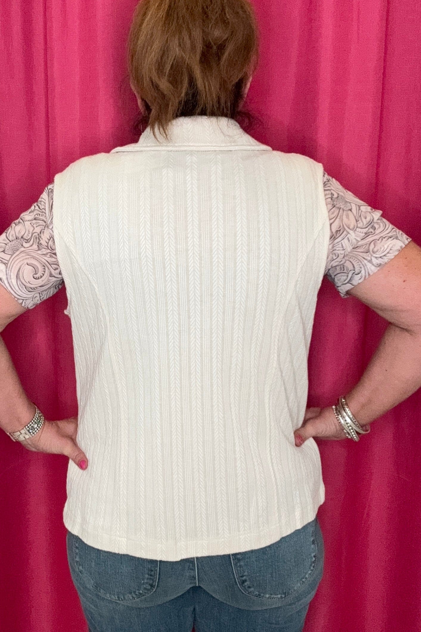 Zip Down Vest w/Pockets OUTFIT COMPLETER SOUTHERN LADY