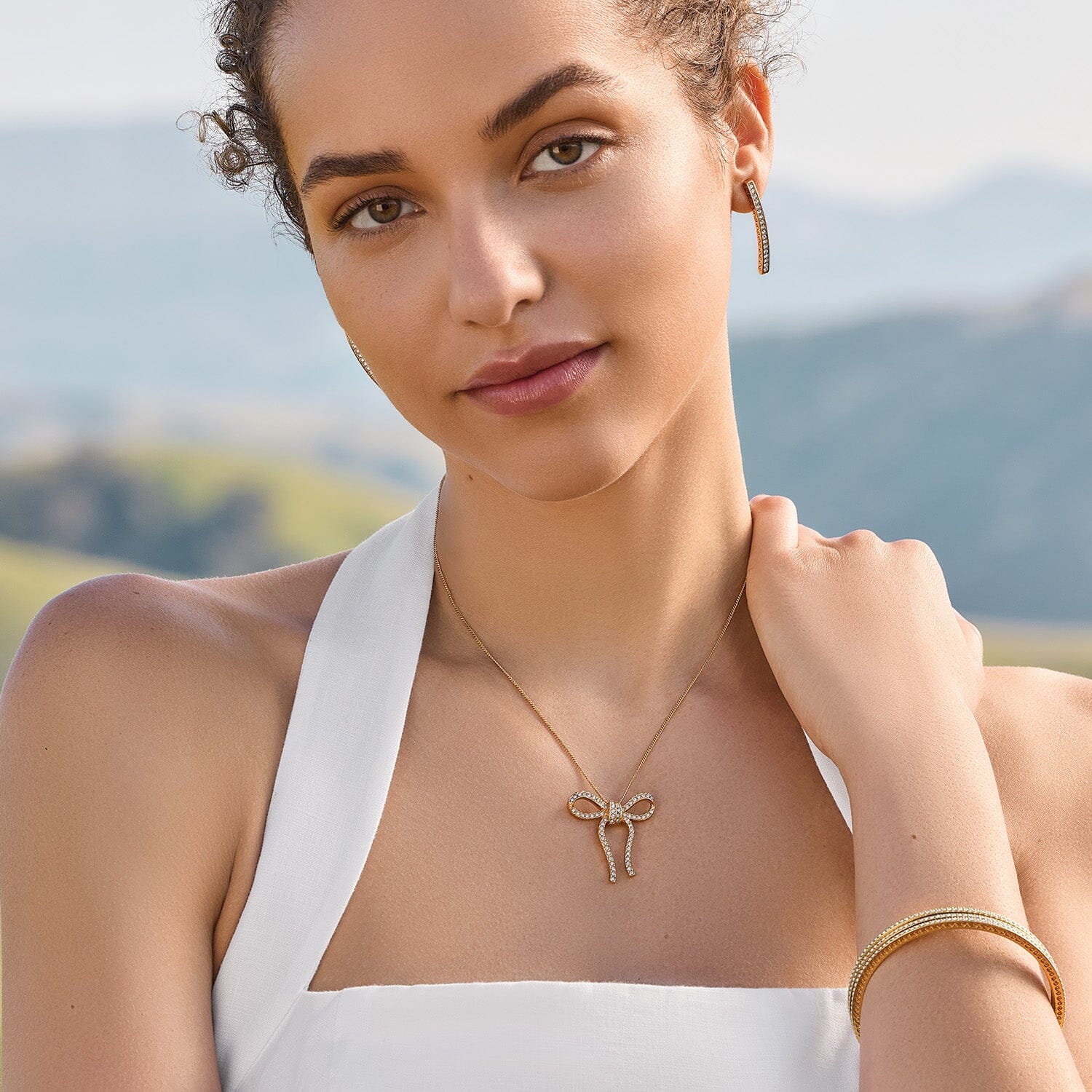 Illumina Bow Necklace BJEWELRY Brighton Collectables