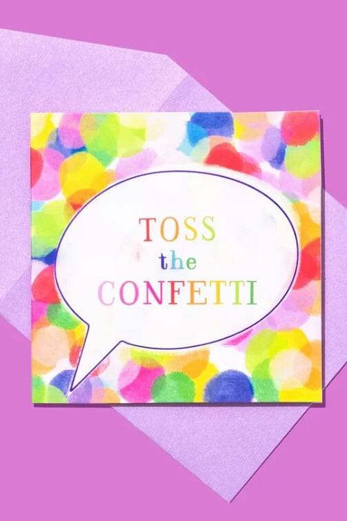 Toss the Confetti Card GIFT/OTHER TAYLOR ELLIOTT DESIGNS