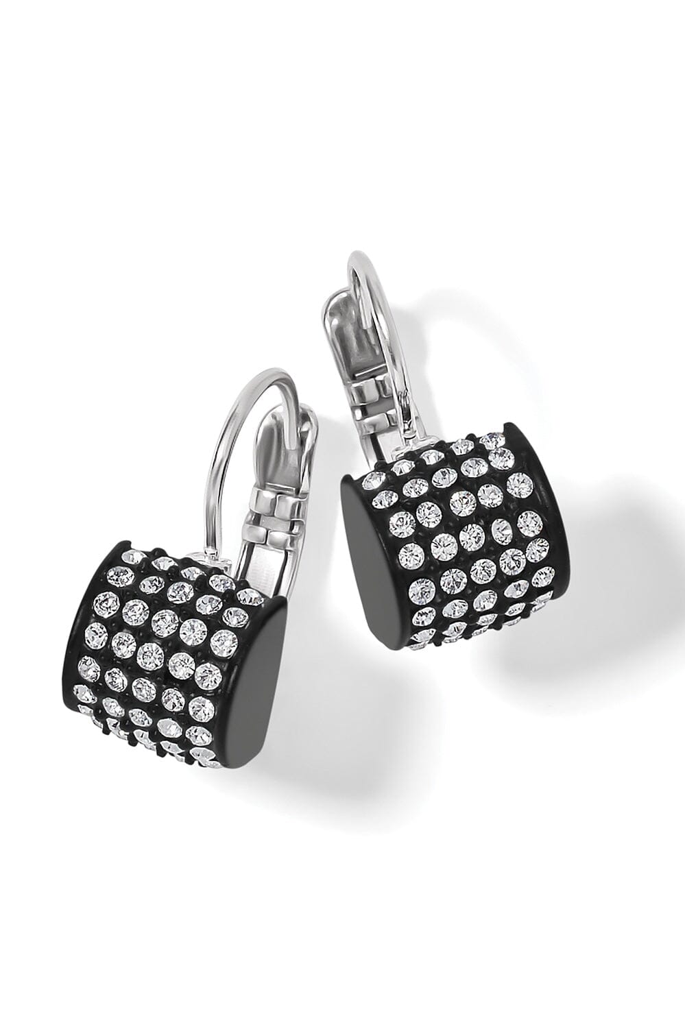 Meridian Black Leverback Earrings BJEWELRY Brighton Collectables