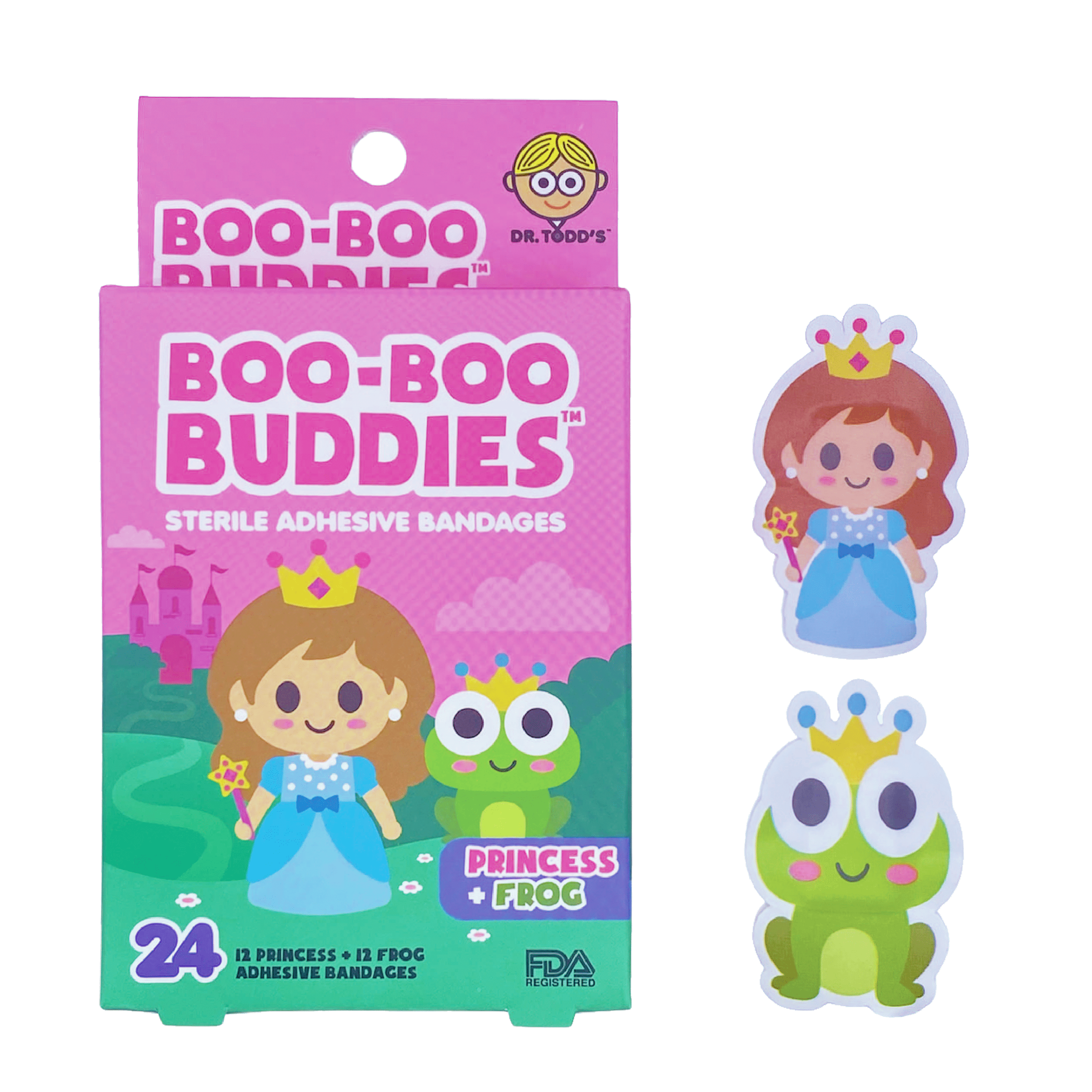 Boo Boo Buddies GIFT/OTHER BOOBOOBUDDIES PRINCESS/FROG