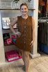Vest Dress w/Gold Buttons & Pockets DRESS JODIFL