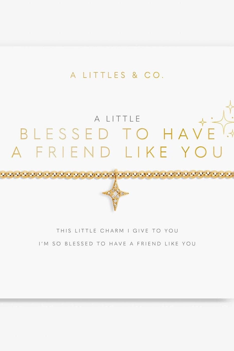 Blessed To Have A Friend Like You Bracelet JEWELRY A LITTLES & CO