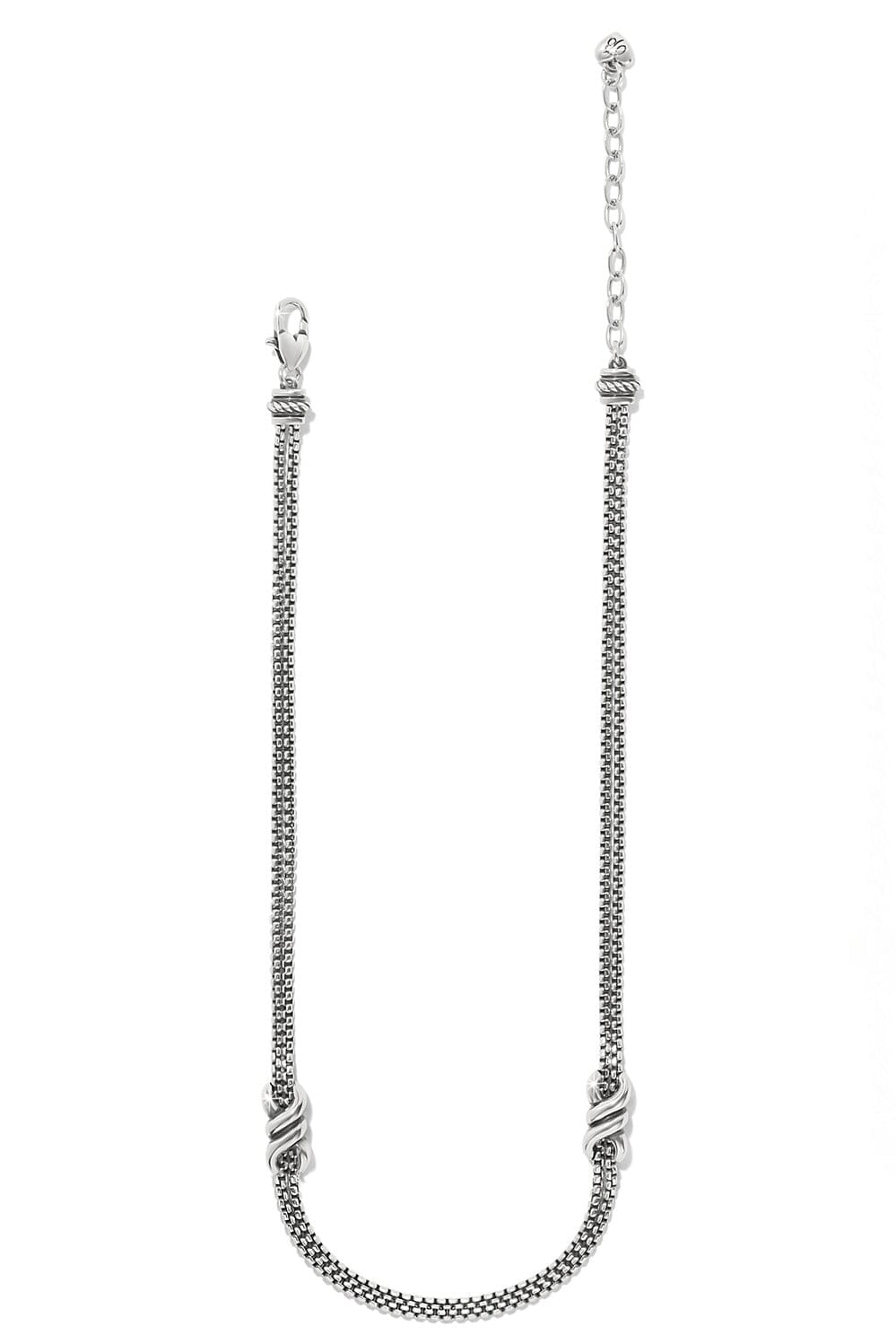 Interlock Twist Double Necklace BJEWELRY Brighton Collectables