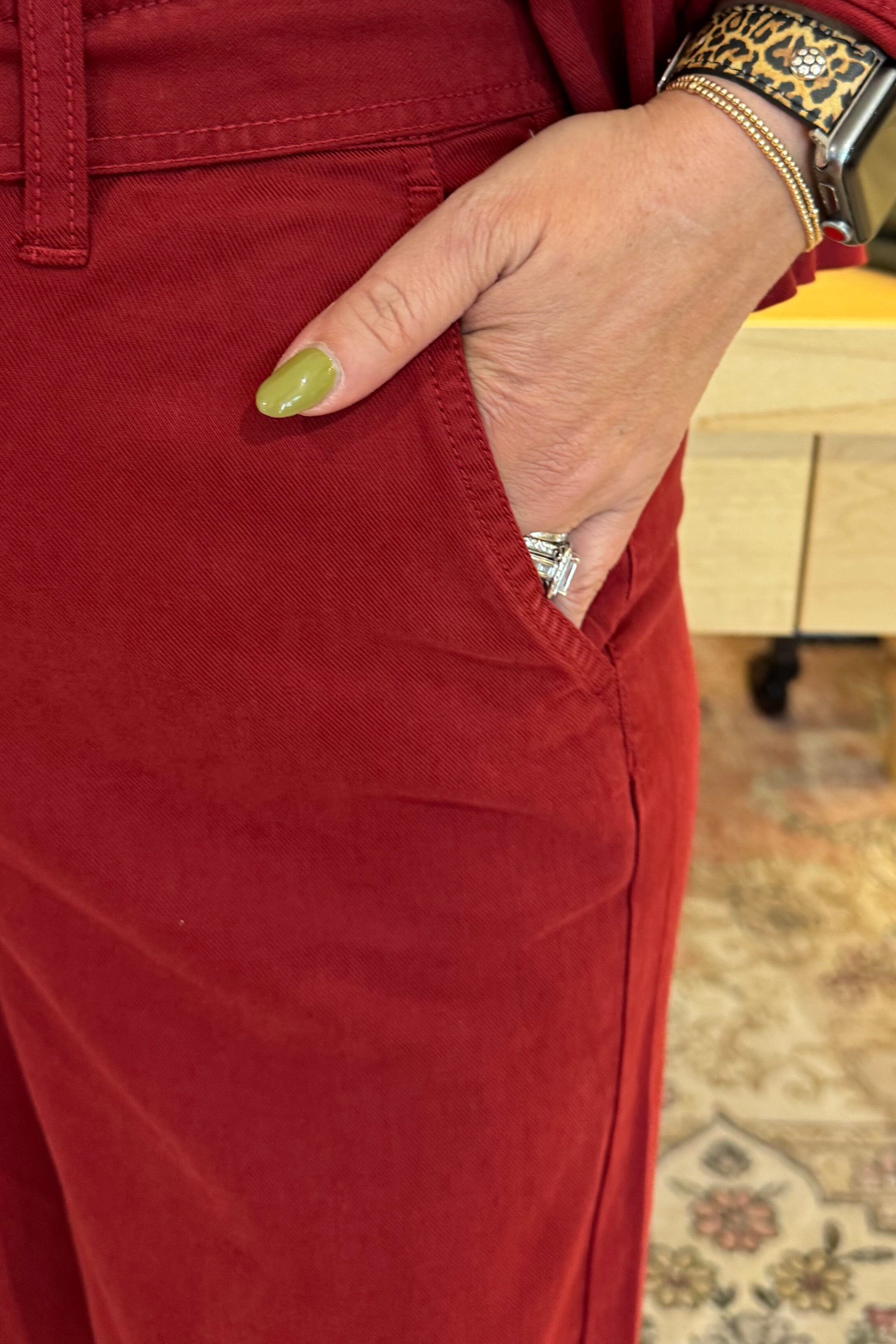 Stride Wide Leg w/Belt BOTTOMS LIVERPOOL