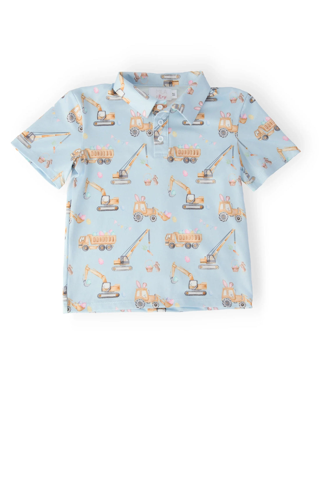 Boys Bunny Builders Polo GIFT/OTHER MILA & ROSE