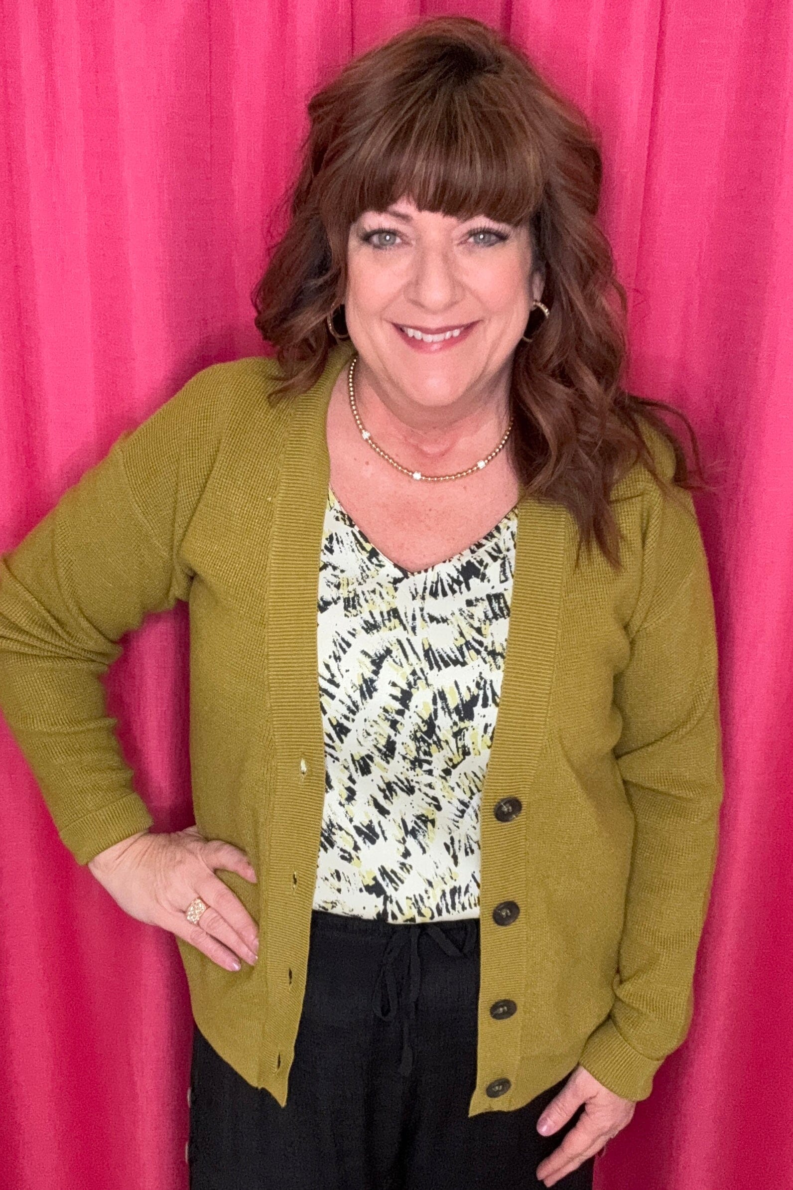 Reversible V-Neck Cami MISSY TOP SPECIAL TRIBAL