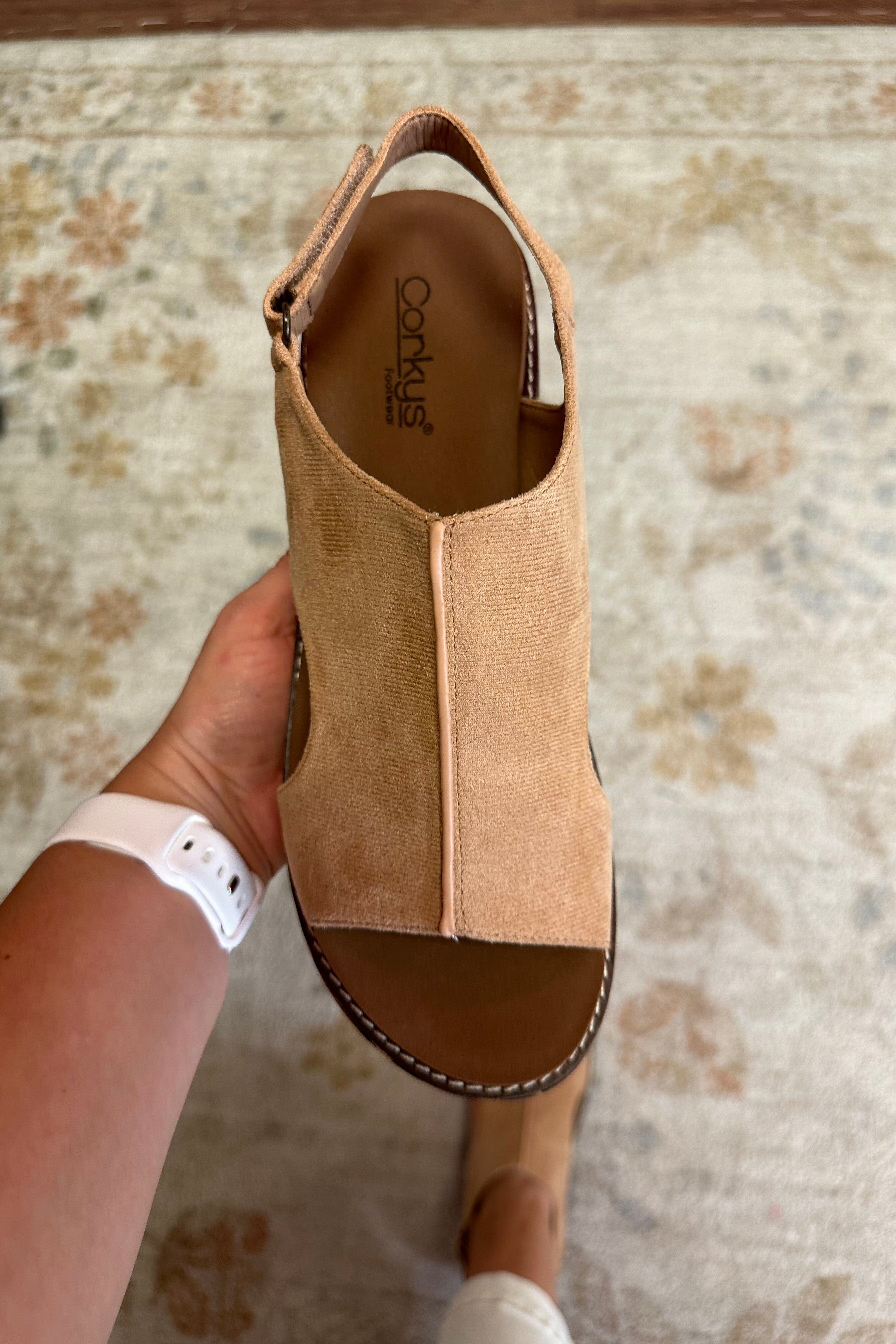 Camel-Leopard Combo SHOES CORKYS