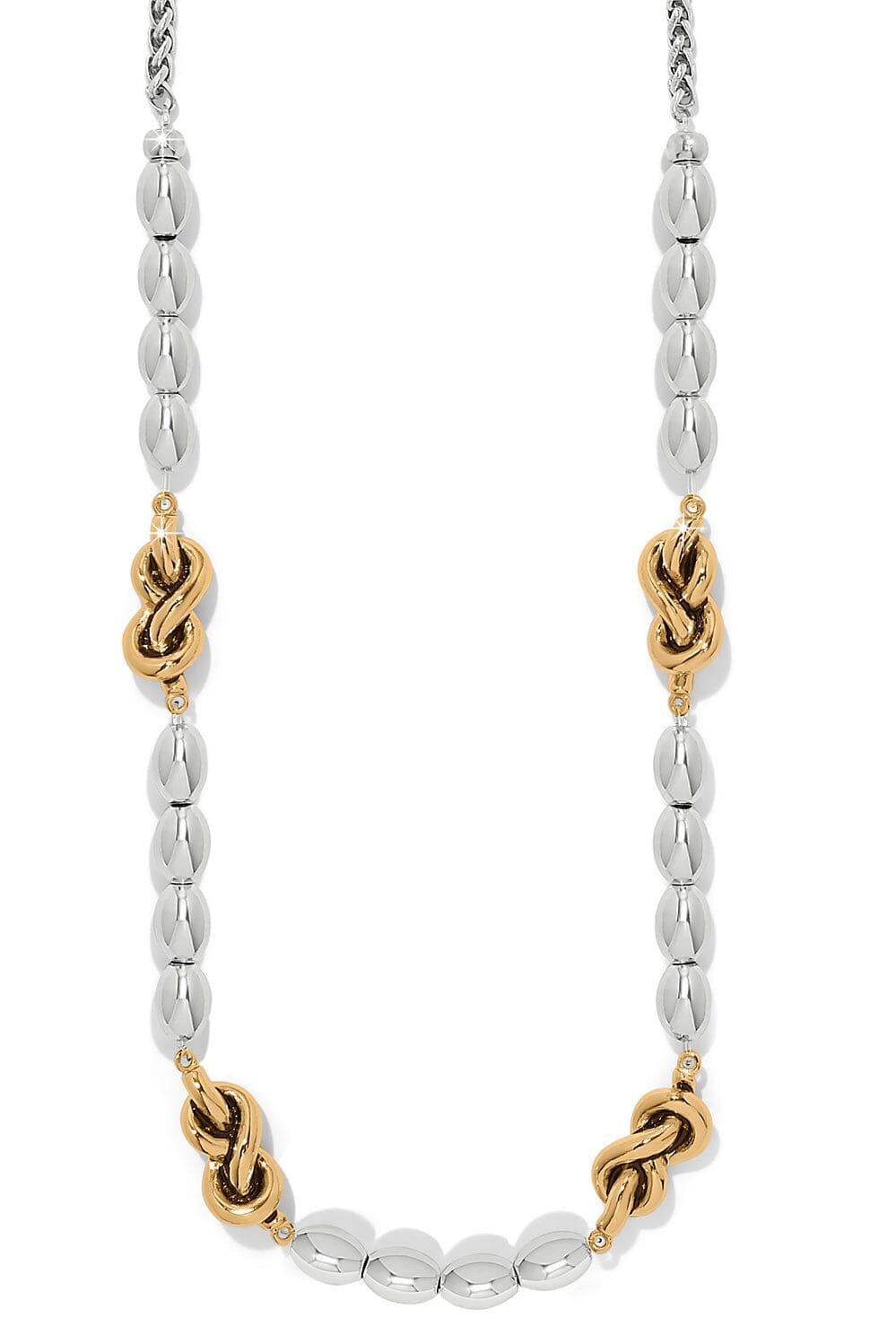 Interlok Single Knot Drops Collar Necklace BJEWELRY LEEGIN-BRIGHTON