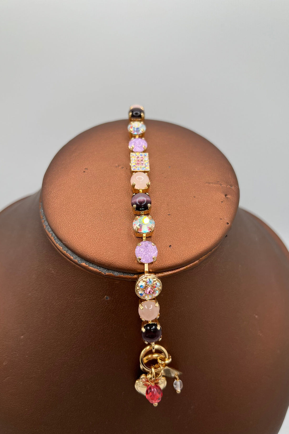 Medium Cluster and Pavé Bracelet in "Pretty in pink" *K Lane&