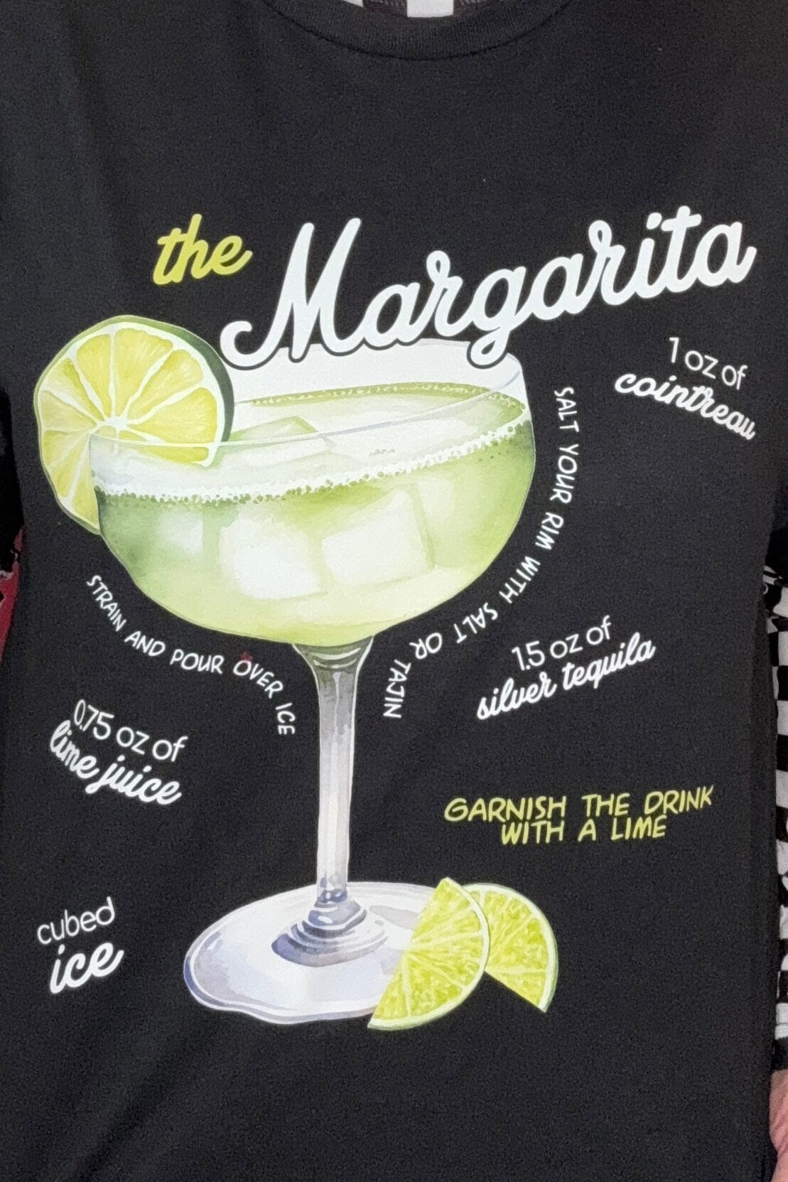 Cocktail Recipe Margarita Graphic Tee MISSY BASIC KNIT K Lane&