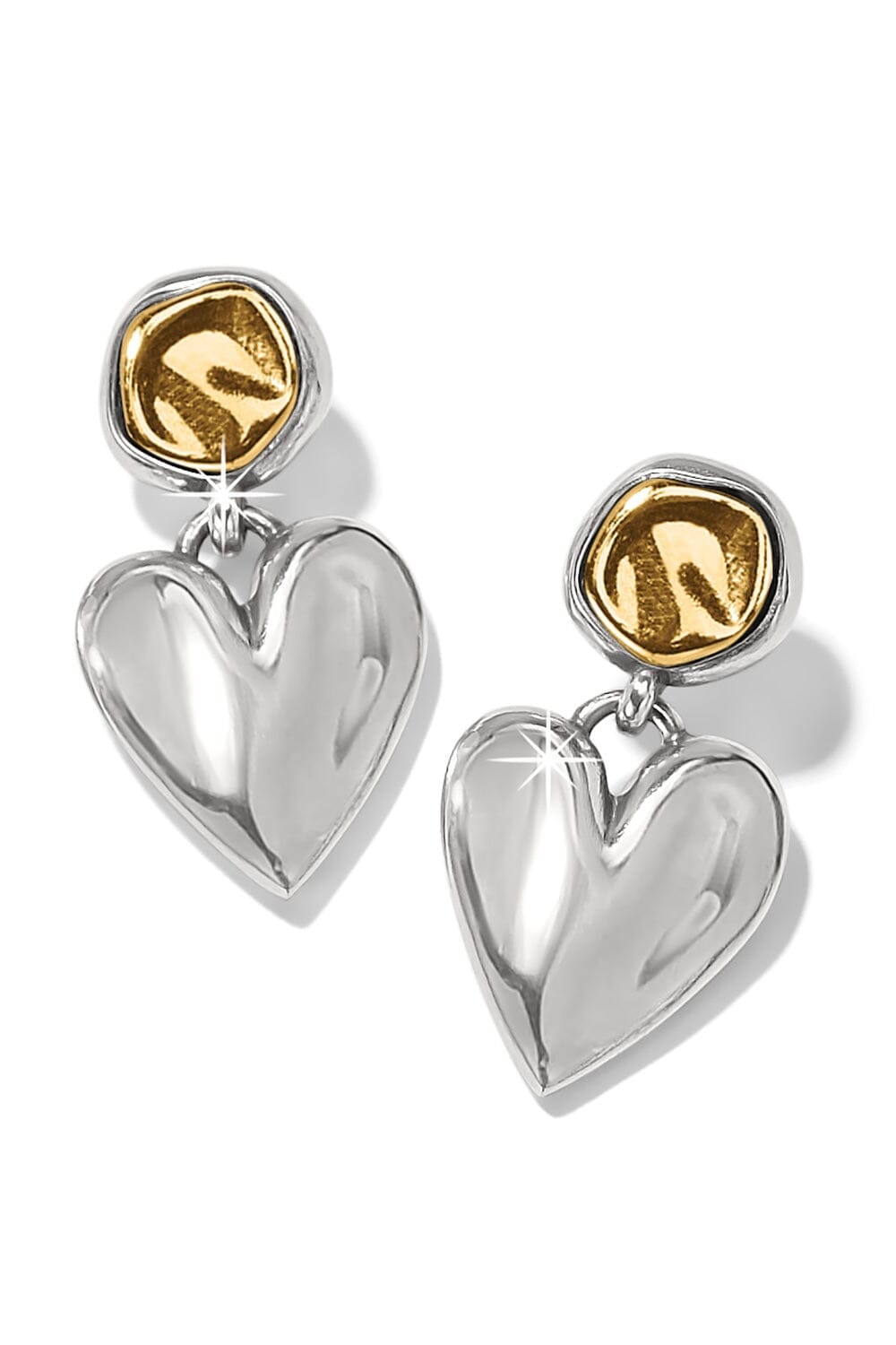 Cascade Heart Post Drop Earrings BJEWELRY Brighton Collectables