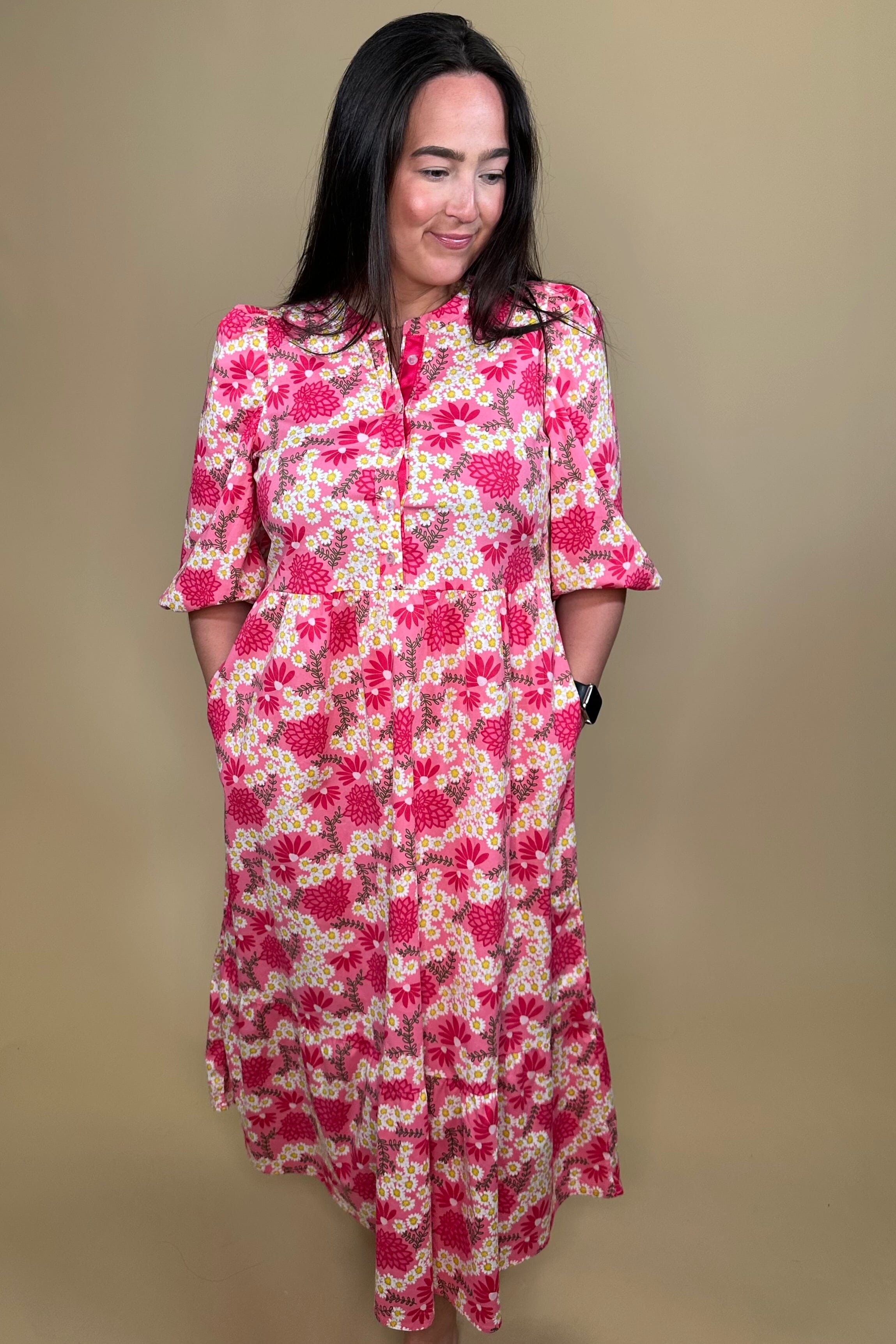 Riley Daisy Chain Dress DRESS MARYSQUARE