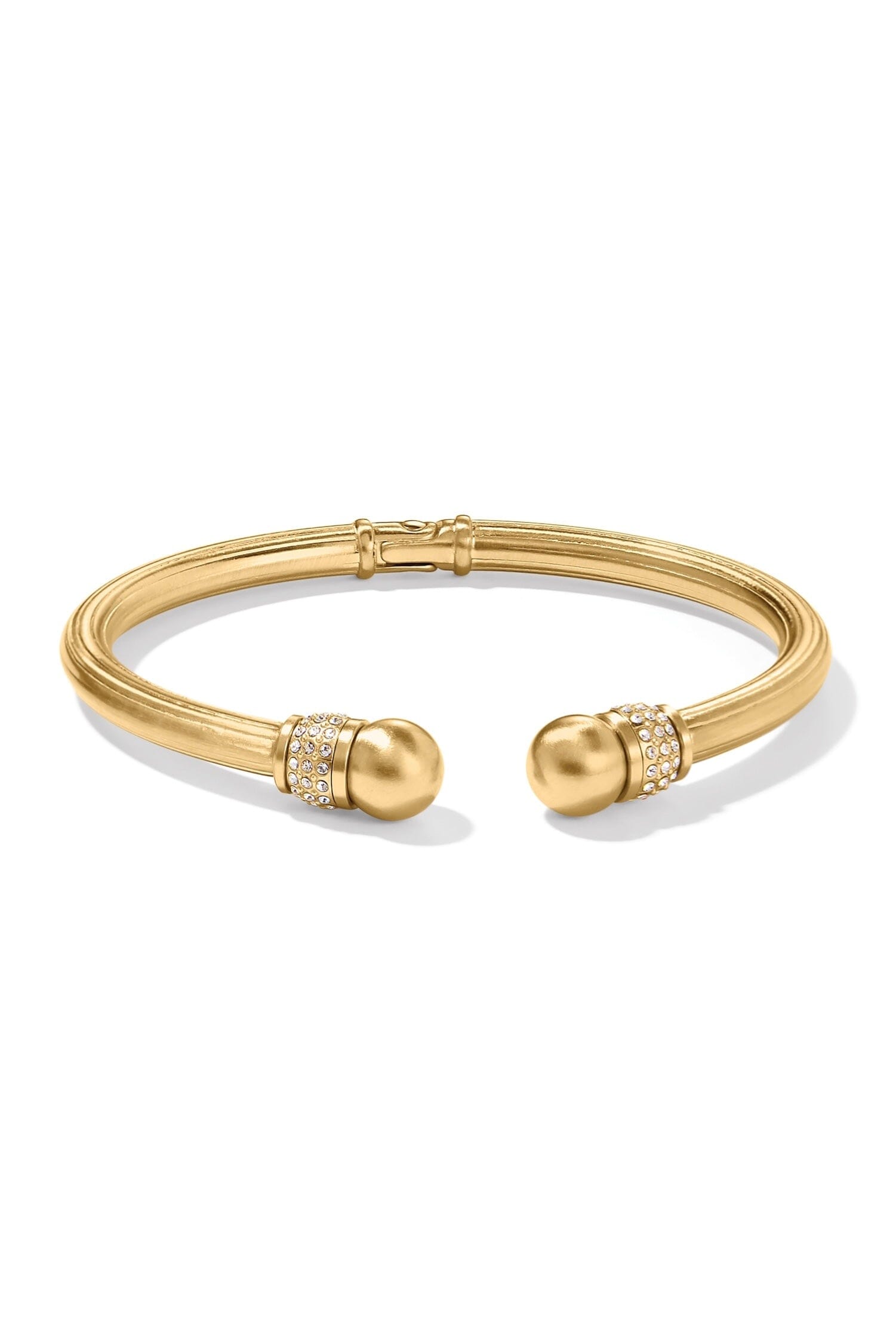 Meridian Open Gold Hinged Bangle BJEWELRY Brighton Collectables