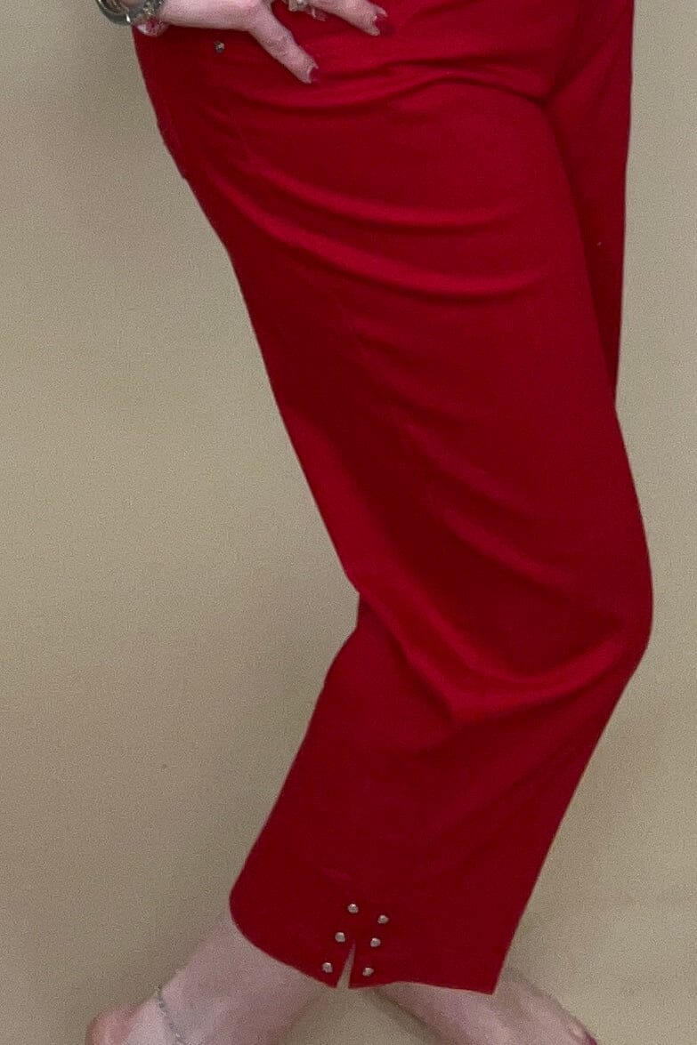 Cropped Pull On Pant w/Pockets BOTTOMS SOUTHERN LADY