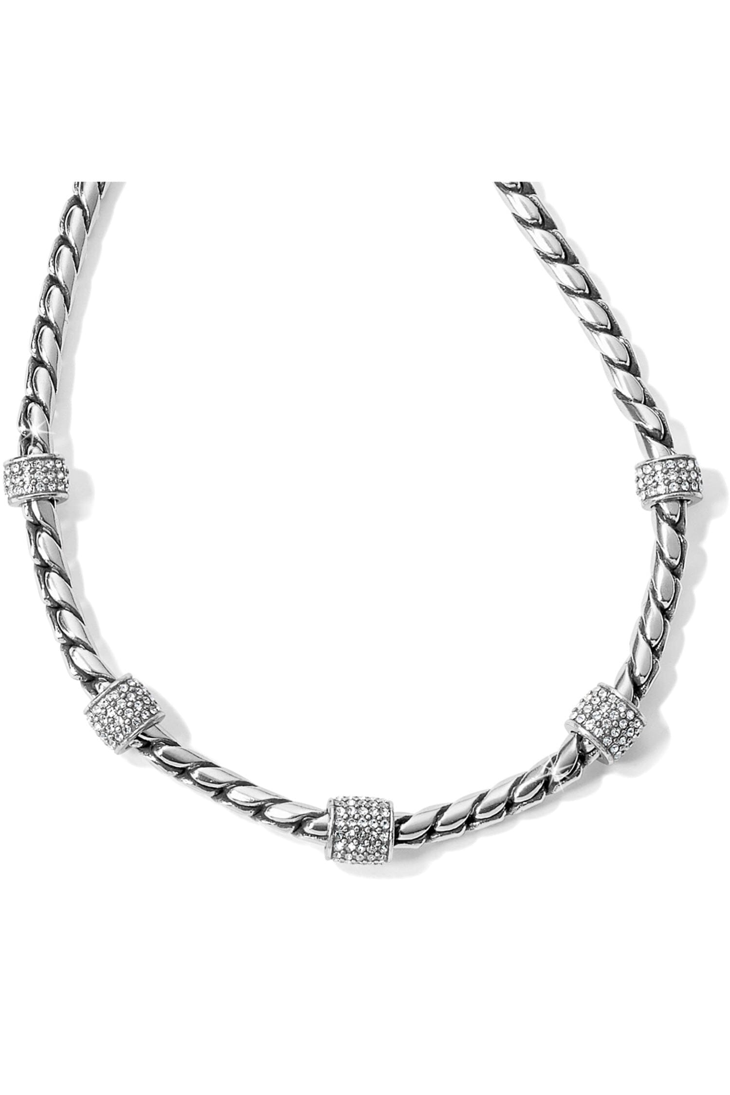 Sil/Stn Meridian Necklace BJEWELRY Brighton Collectables