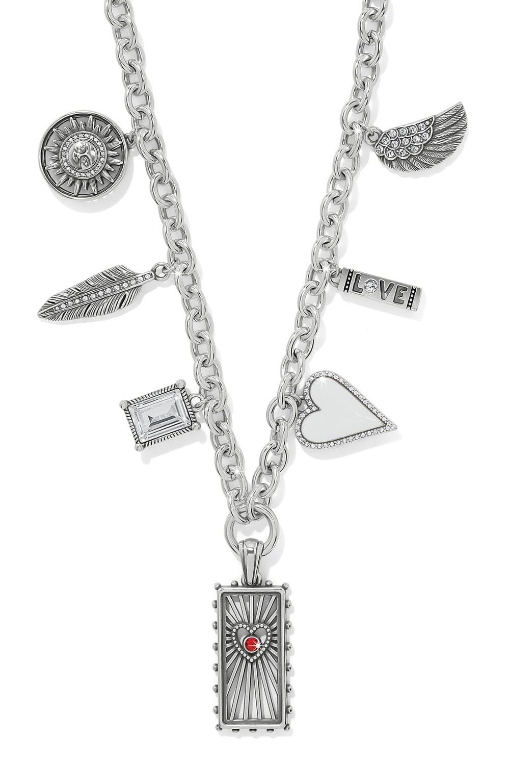 Celestia Love Charm Necklace BJEWELRY Brighton Collectables