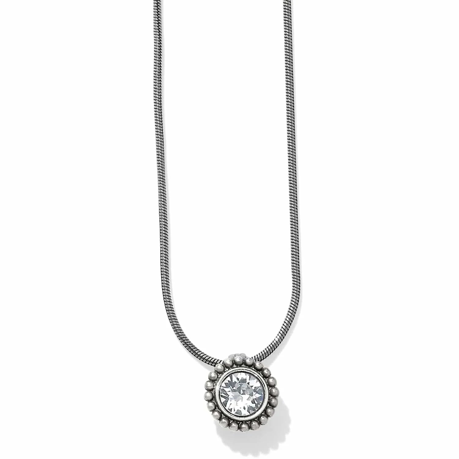 Twinkle Necklace Crystal April BJEWELRY Brighton Collectables