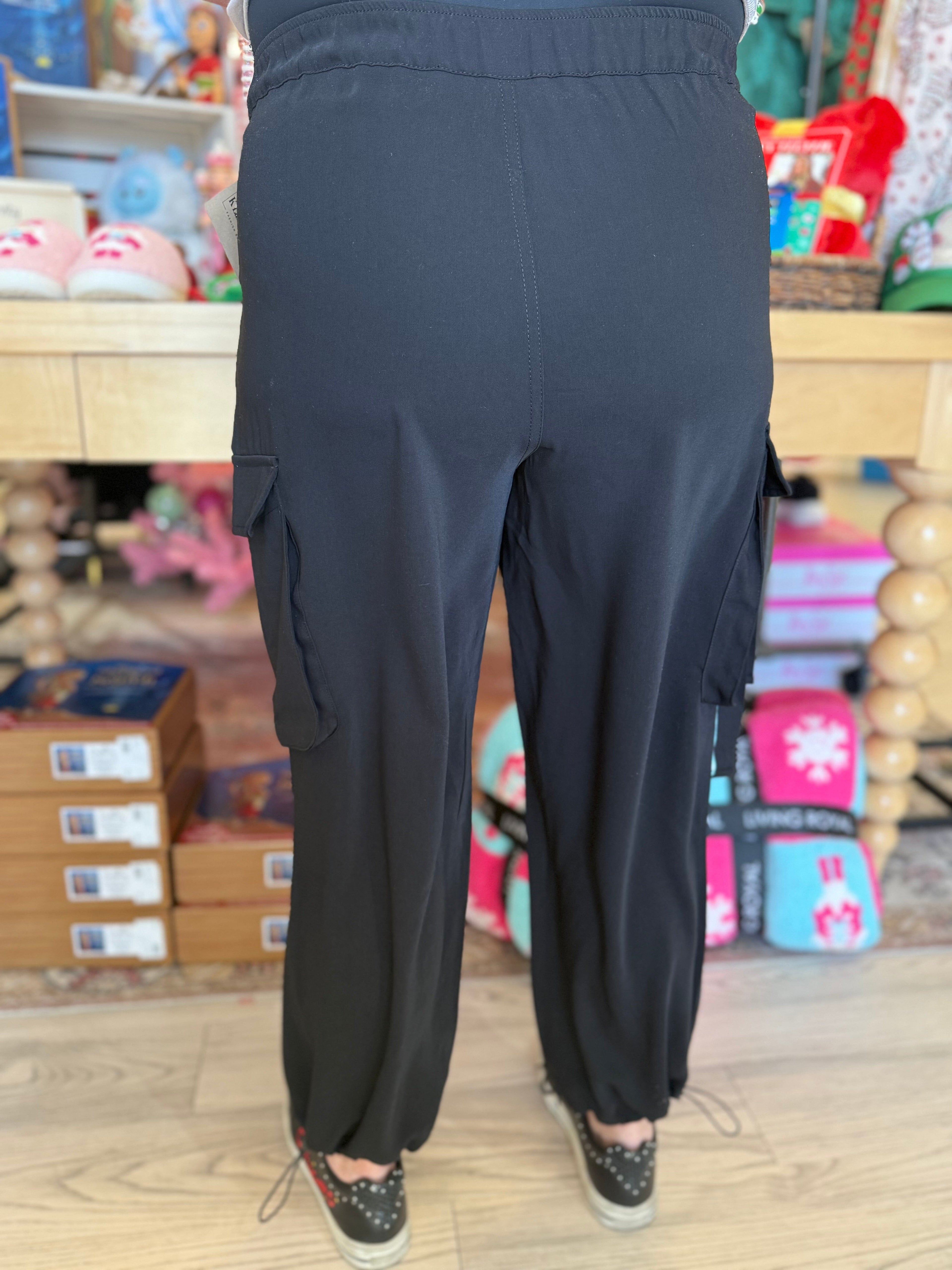 Pull-on Parachute Cargo Pants BOTTOMS LIVERPOOL