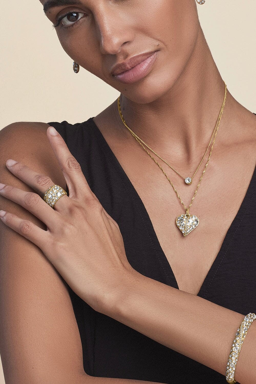 Trust Your Journey Double Hinged Bangle BJEWELRY Brighton Collectables