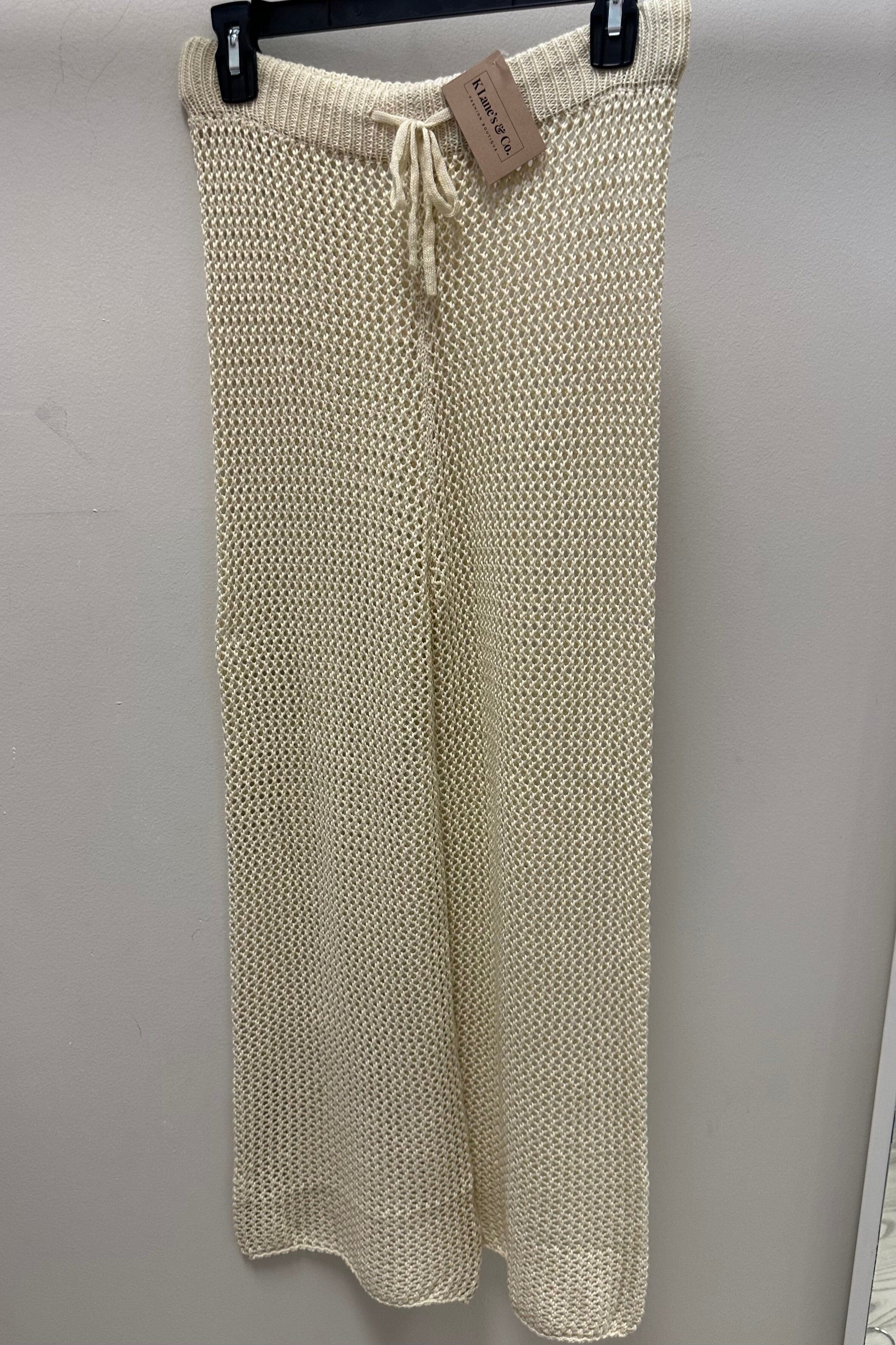 Crochet Cover-Up Pants BOTTOMS SOUTHERN GRACE