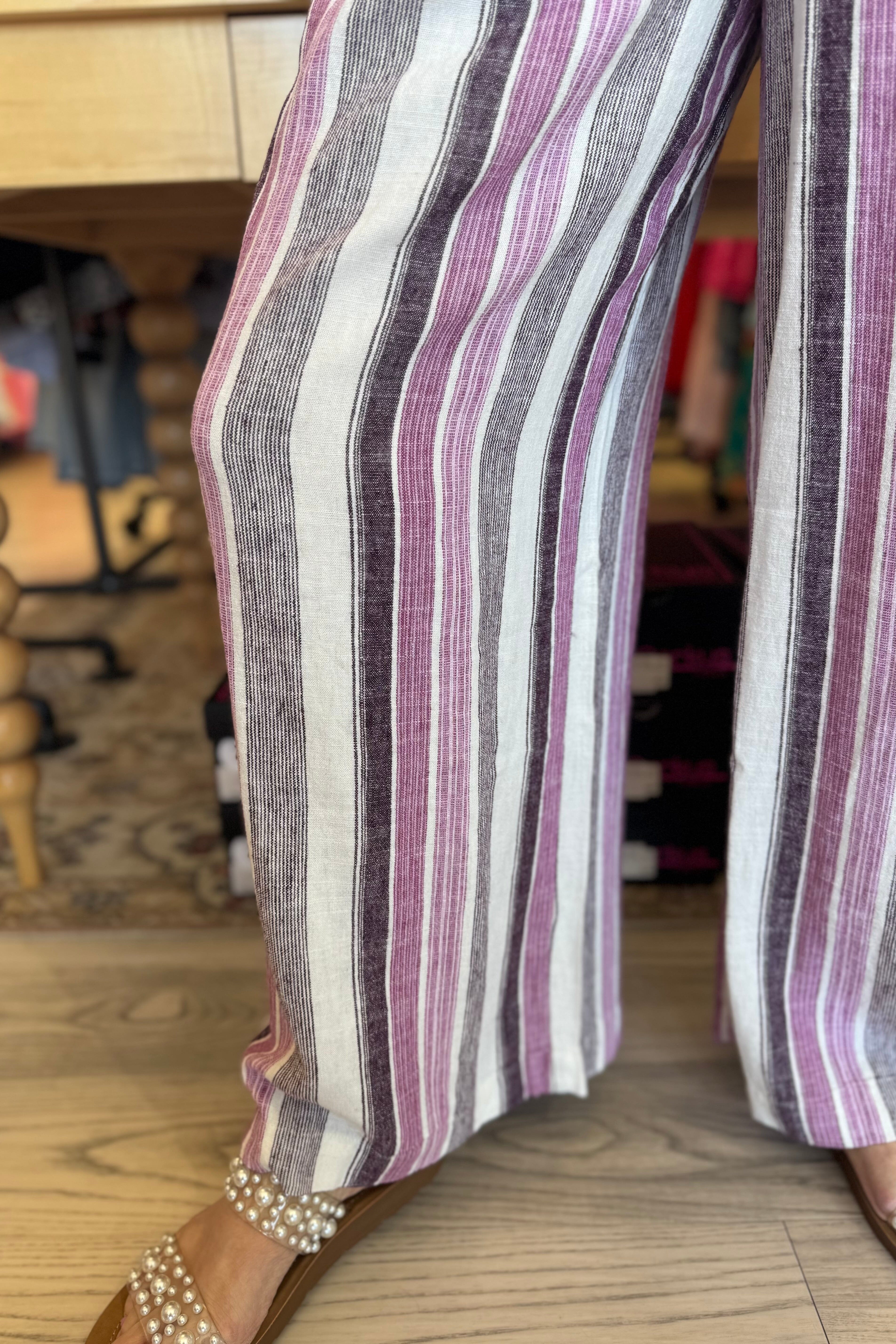Pull On Flowy Wide Pant with Pockets BOTTOMS TRIBAL