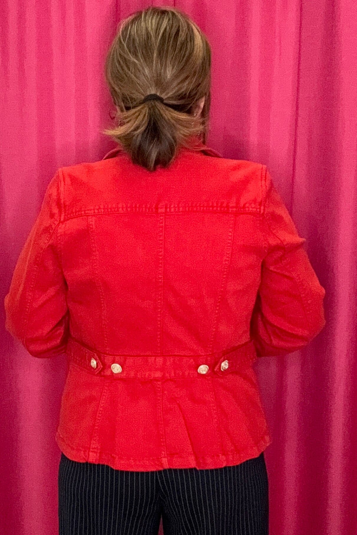 Peplum Jacket w/Tab Detail JACKET LIVERPOOL