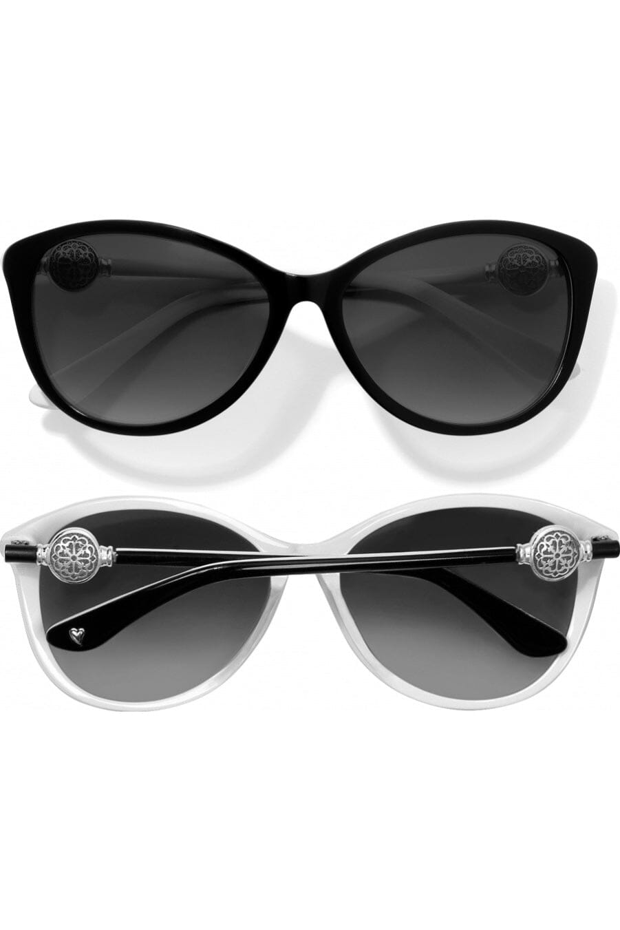 Ferrara Blk/White Sunglasses BSUNGLASSES Brighton Collectables