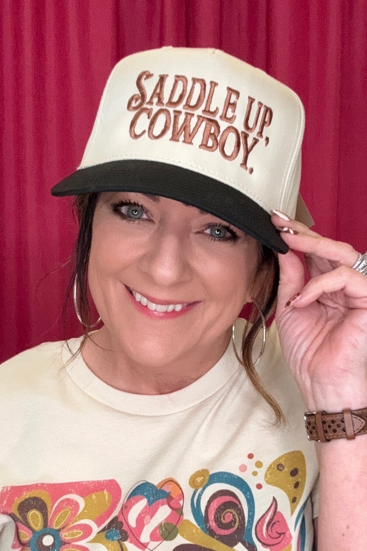 Saddle Up Cowboy Classic Fit Hat SCARF/HAT/WINTERGOODS REBELROSE/ATTITUDETEES