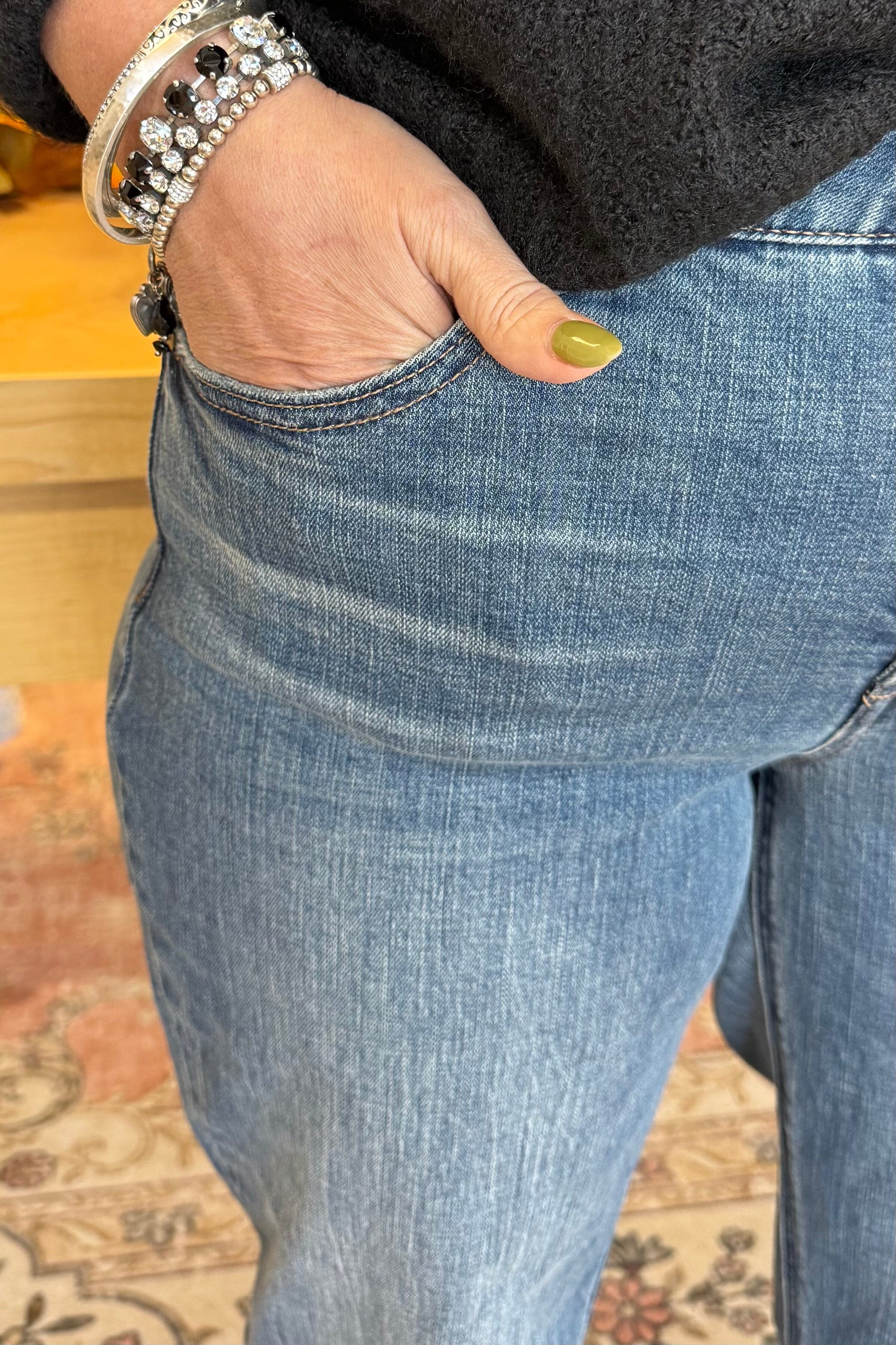 Ab Solution High Rise Boyfriend JEANS DEMOCRACY