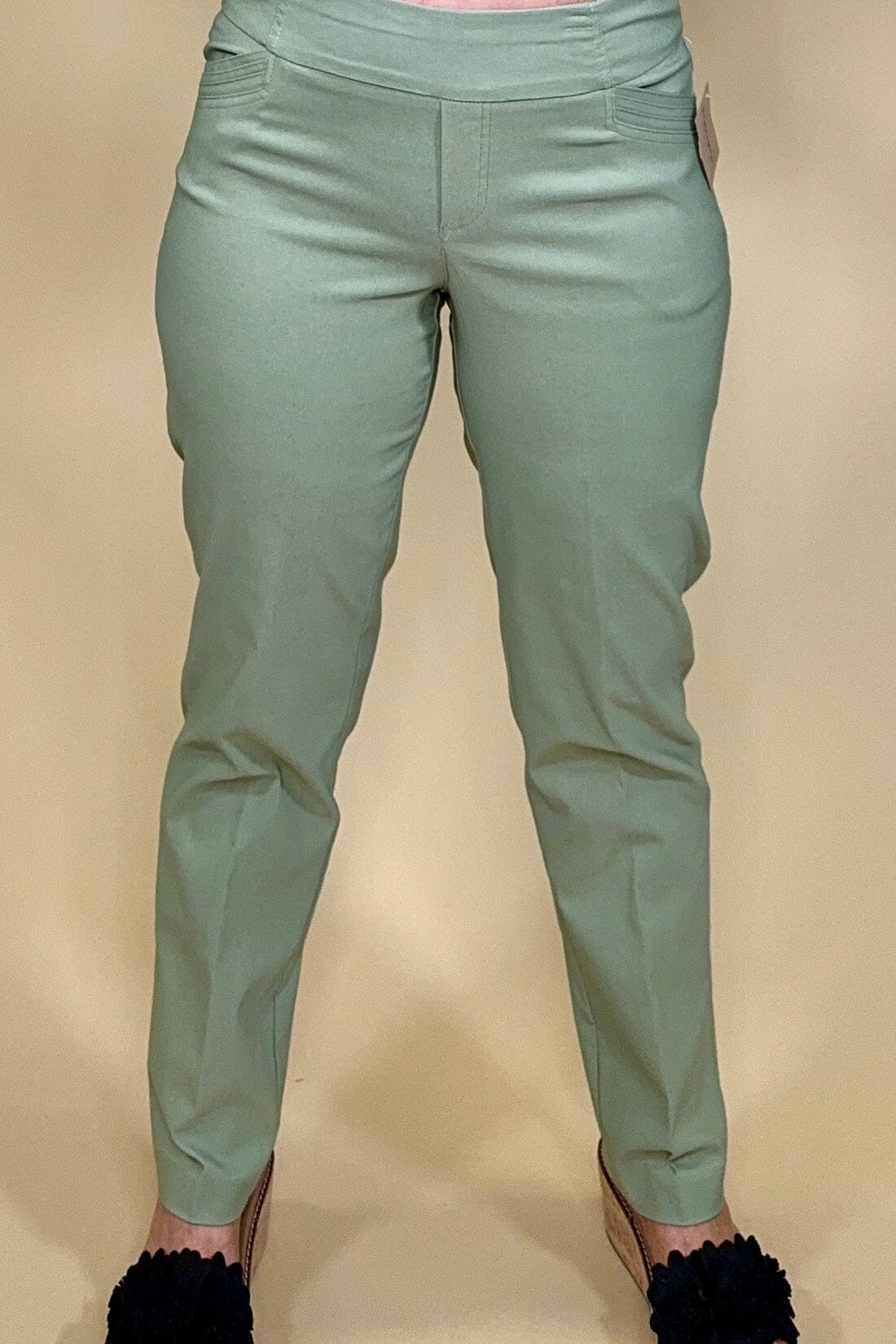 Pull On Pant w/Pleated Pocket Detail BOTTOMS SOUTHERN LADY