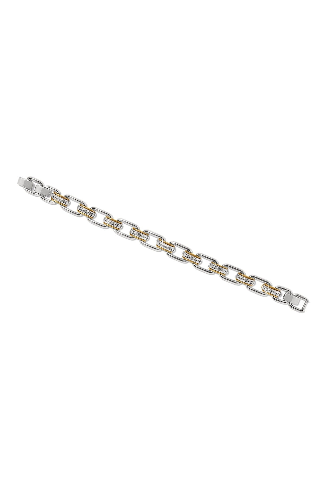 Mosaic Two Tone Links Bracelet BJEWELRY Brighton Collectables