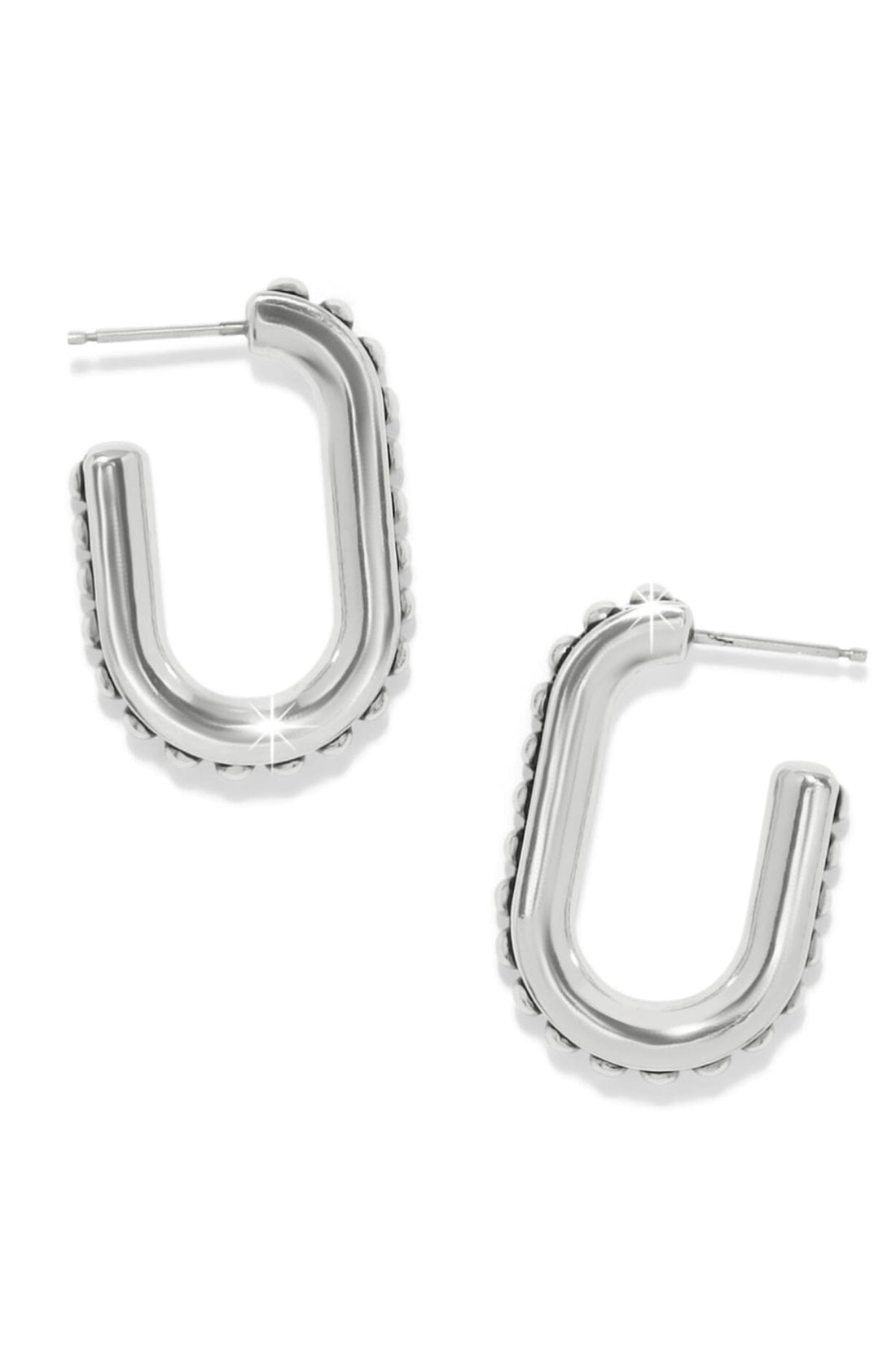 Pretty Tough Link Hoop Earrings BJEWELRY LEEGIN-BRIGHTON