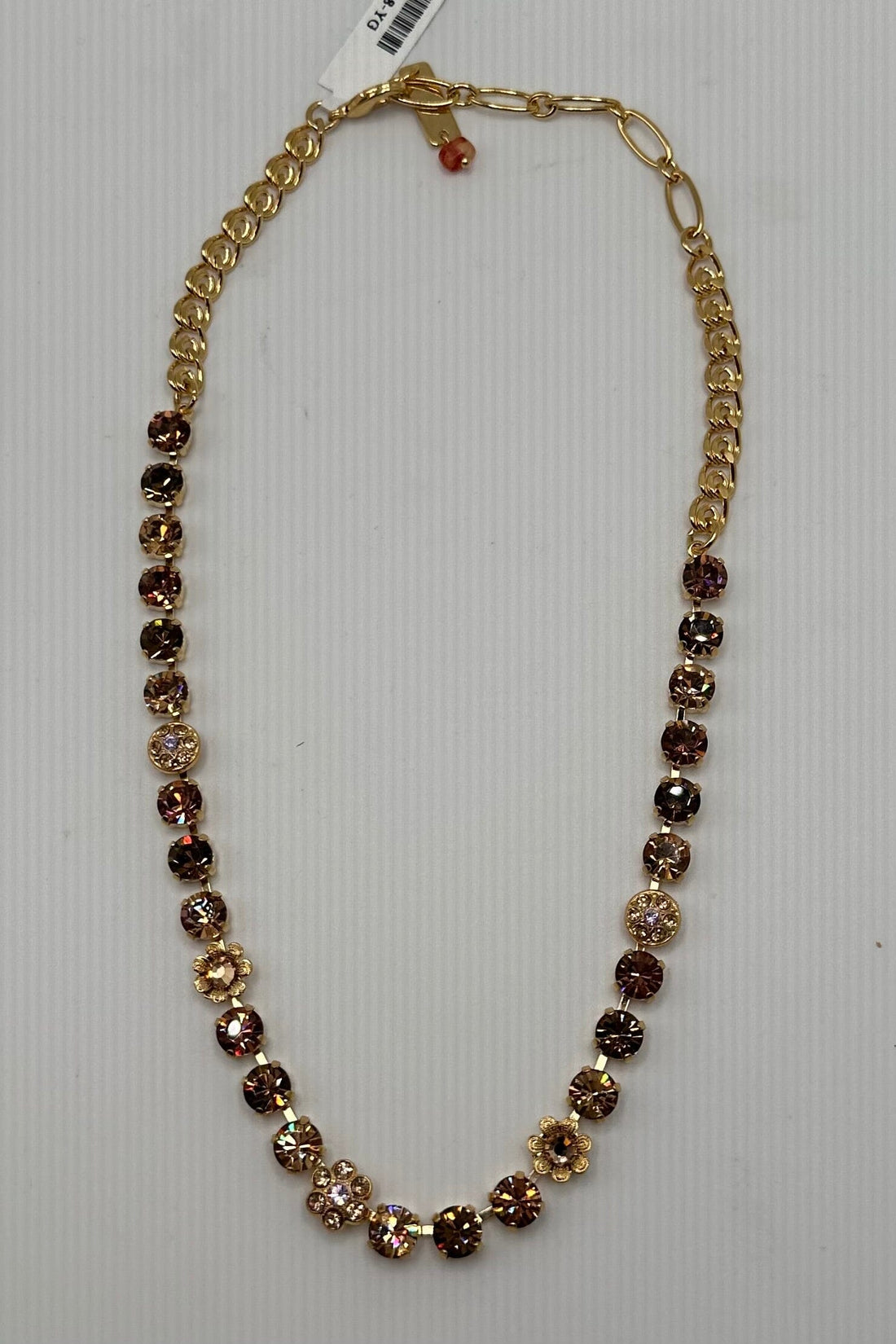 Medium Pavé Necklace in "Cello Solo" - Yellow Gold BETTERBRANDJEWELRY MICHALSMARIANA