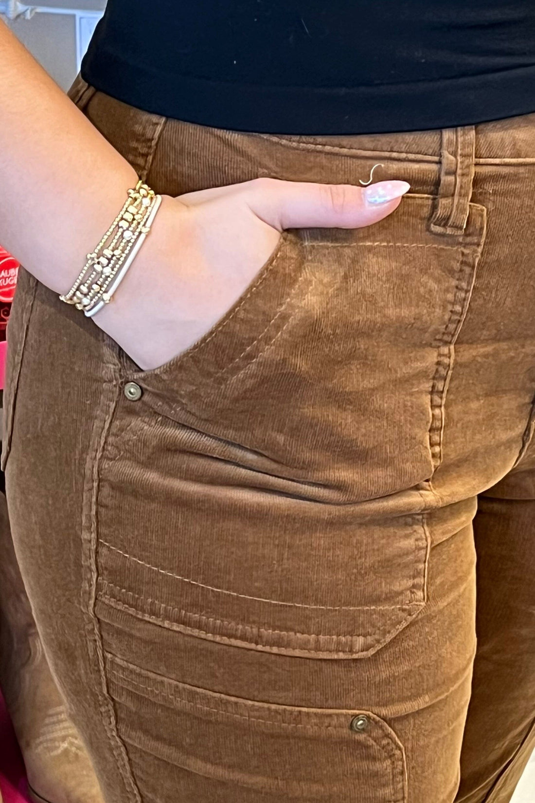 26.5"/14" Ab Solution Skyrise Patched Roll Cuff Utility BOTTOMS DEMOCRACY