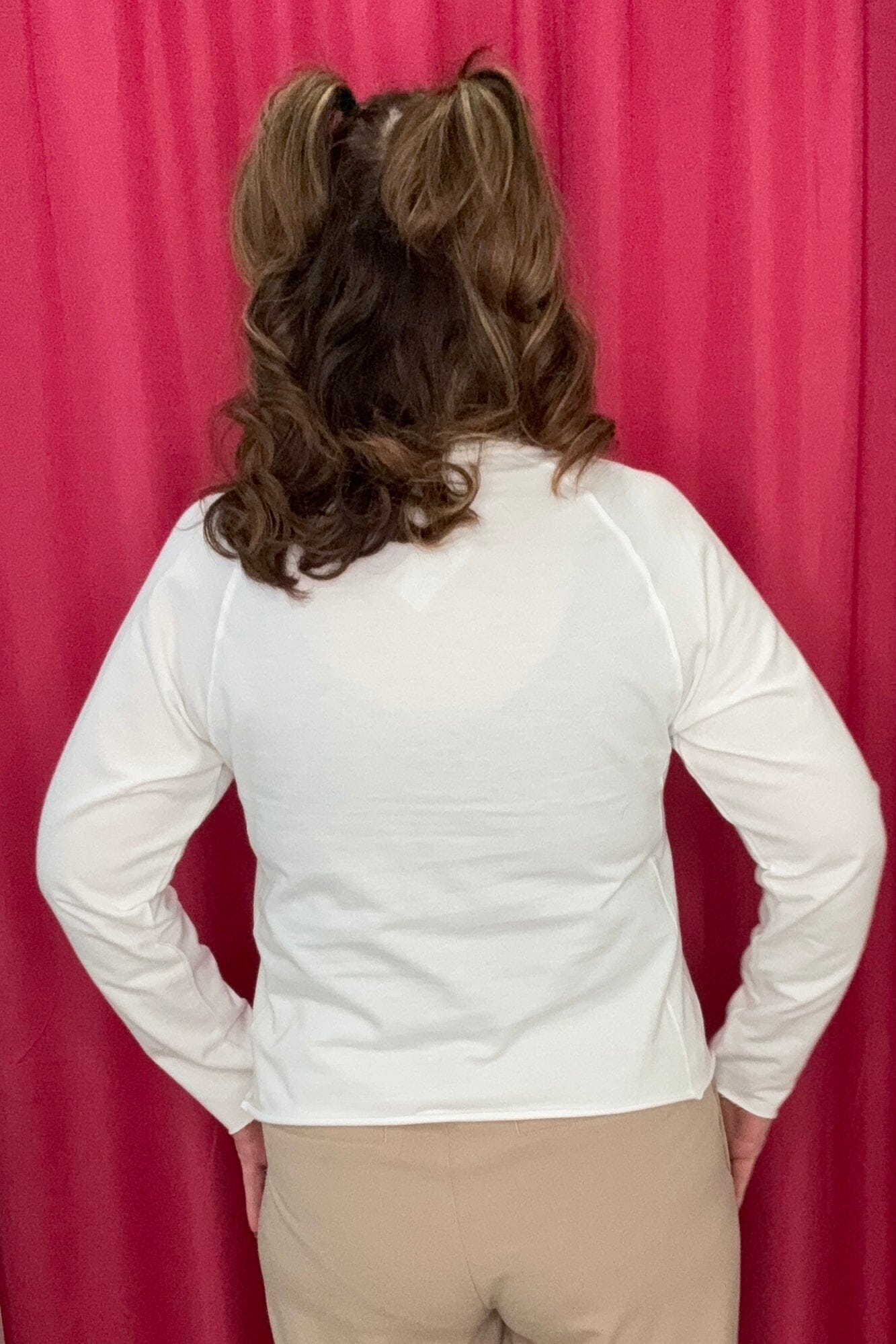 Dapper Easter Bunny Graphic T-Shirt MISSY BASIC KNIT SUGAR STITCH