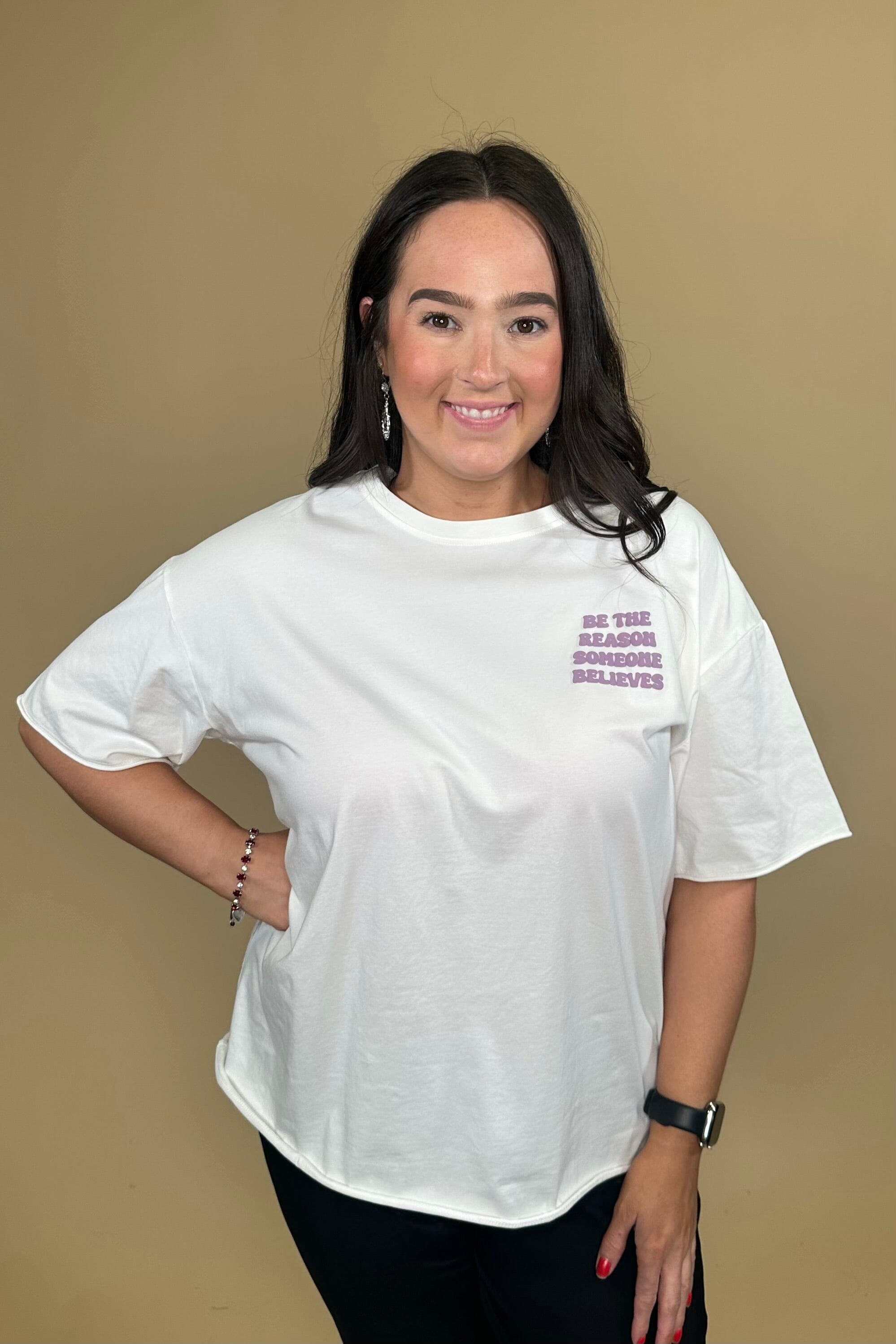 Goodness Of GOD Boxy T-Shirt MISSY BASIC KNIT SOUTHERN GRACE