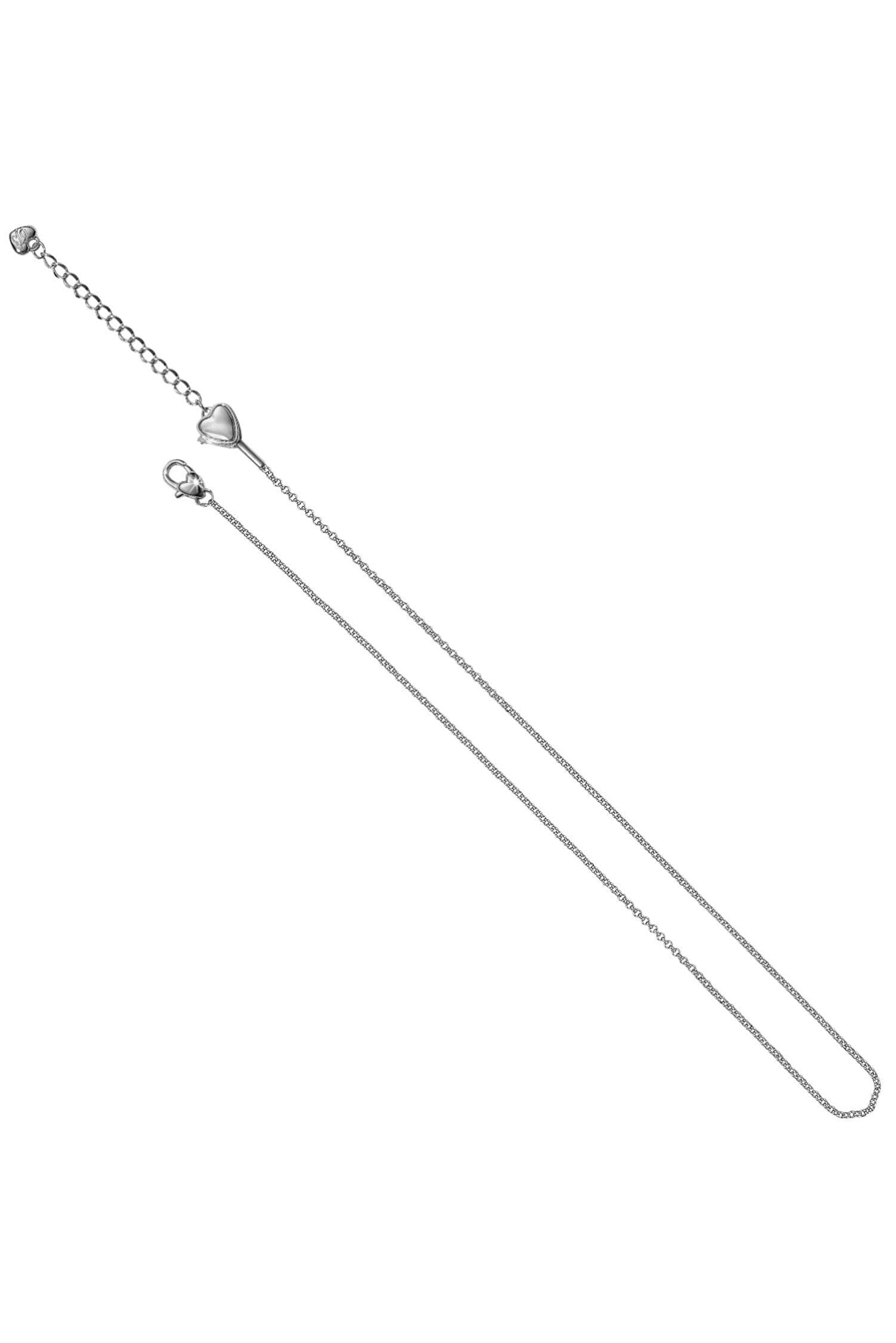 Vivi Delicate Short Silver Charm Necklace BJEWELRY Brighton Collectables