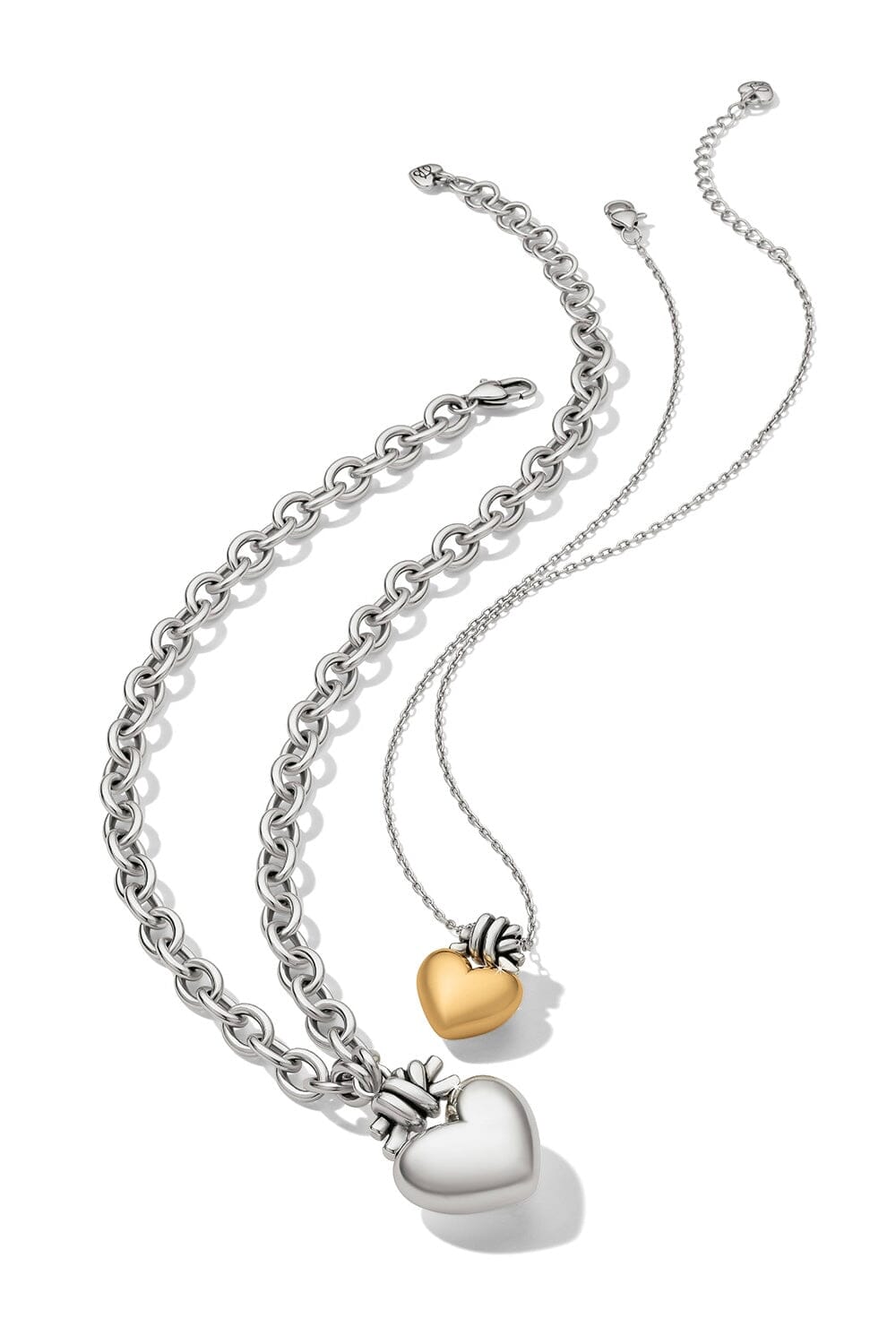 Interlok Love Knot Heart Necklace BJEWELRY Brighton Collectables