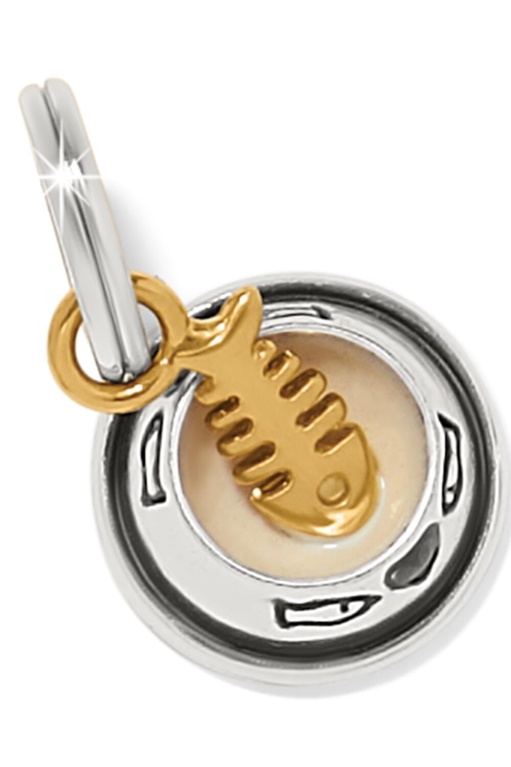 Cat Bowl Charm BCHARM Brighton Collectables