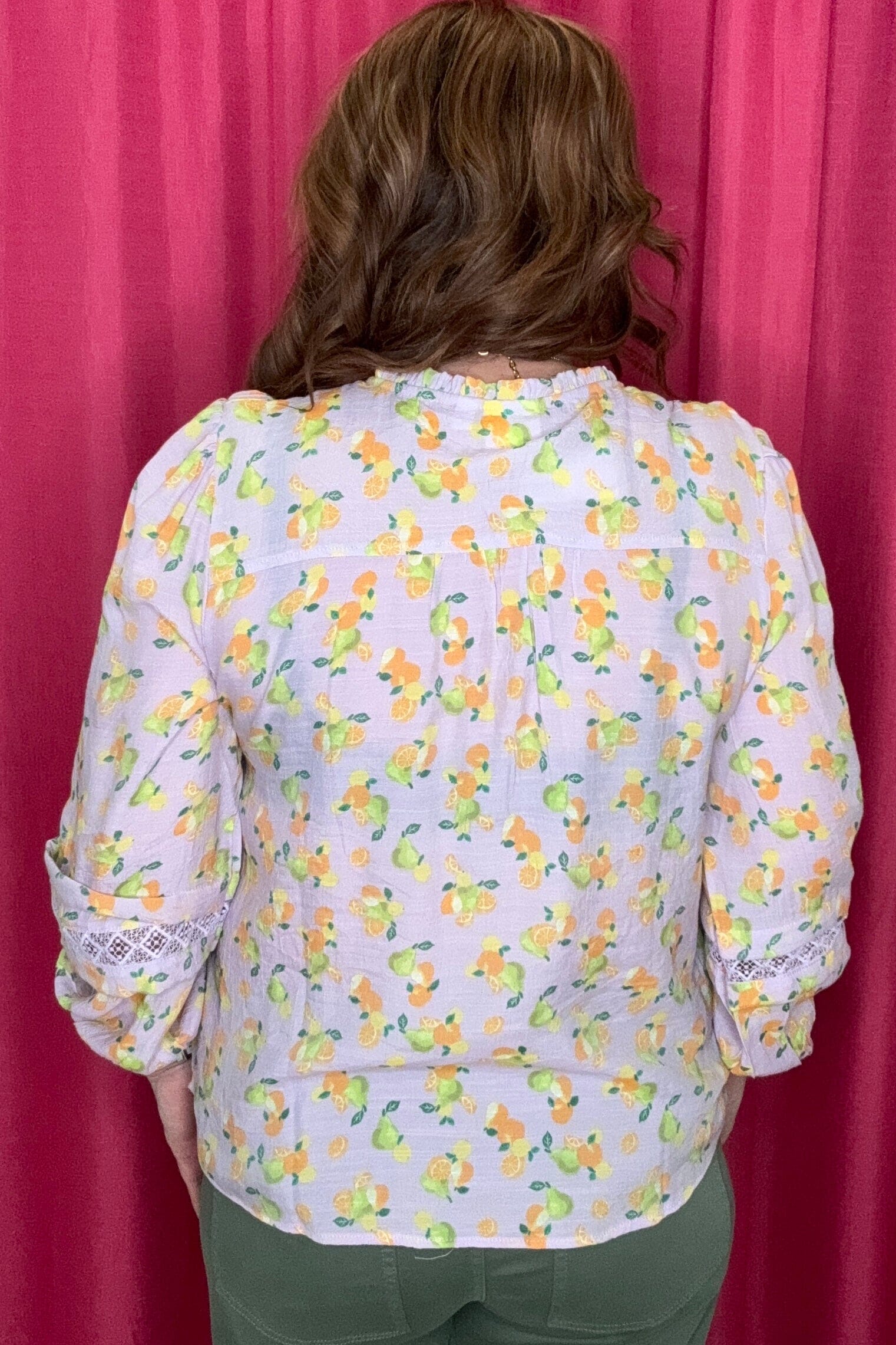 Long Sleeve V-Neck Top MISSY TOP SPECIAL ZAC & RACHEL