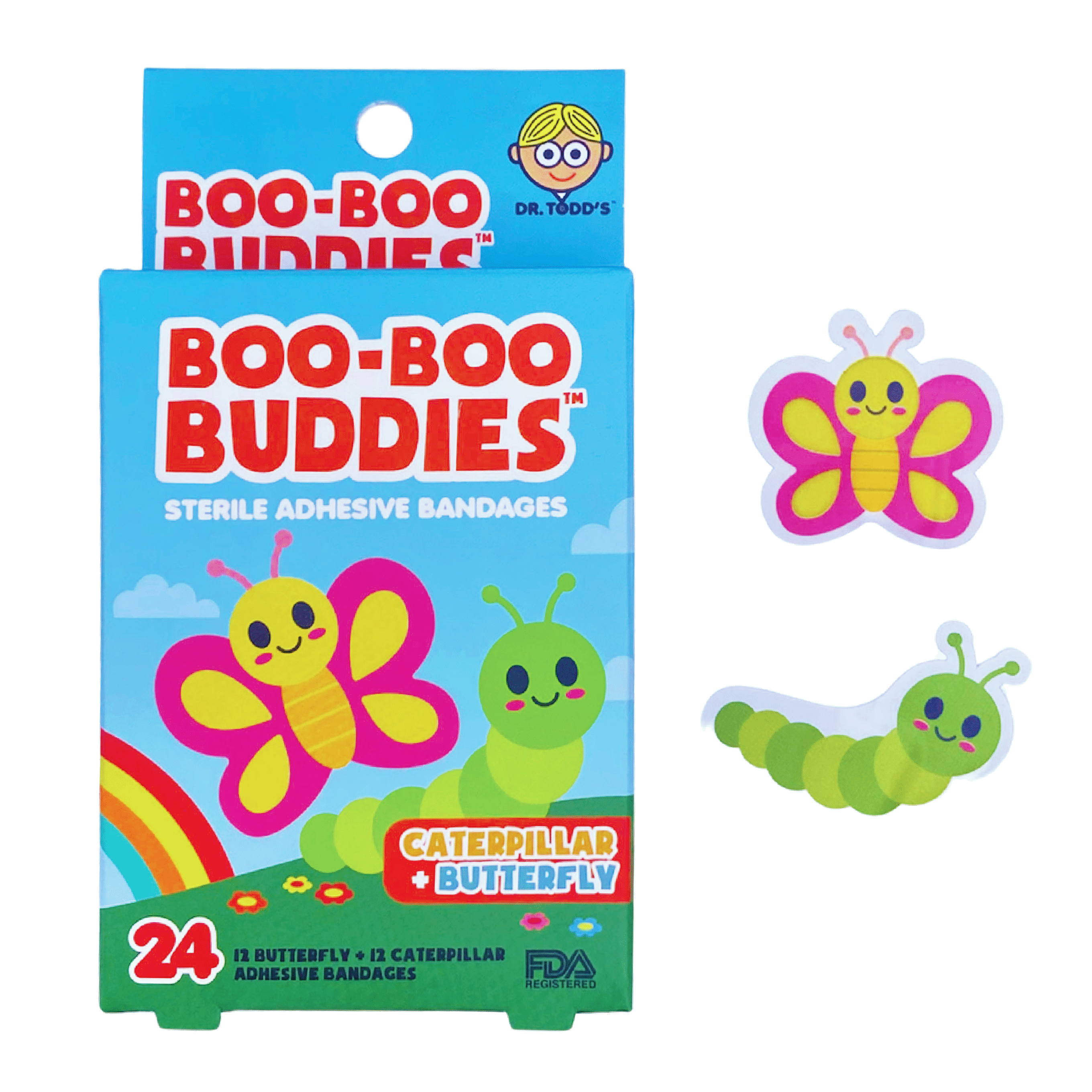 Boo Boo Buddies GIFT/OTHER BOOBOOBUDDIES CATRPILR/BTRFLY