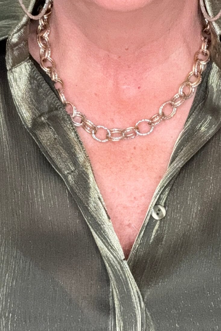 Button Front Shirt JR TOP DRESSY GLAM